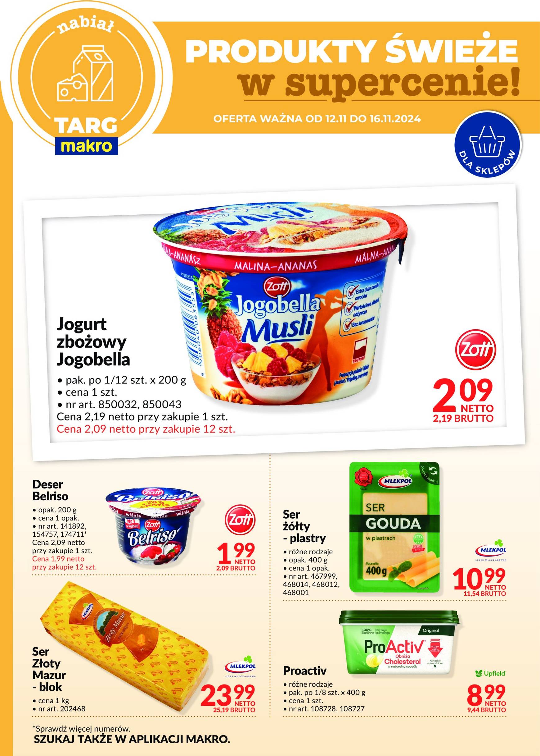 makro - Targ MAKRO - oferta świeża w super cenach! gazetka ważna od 12.11. - 16.11. - page: 8