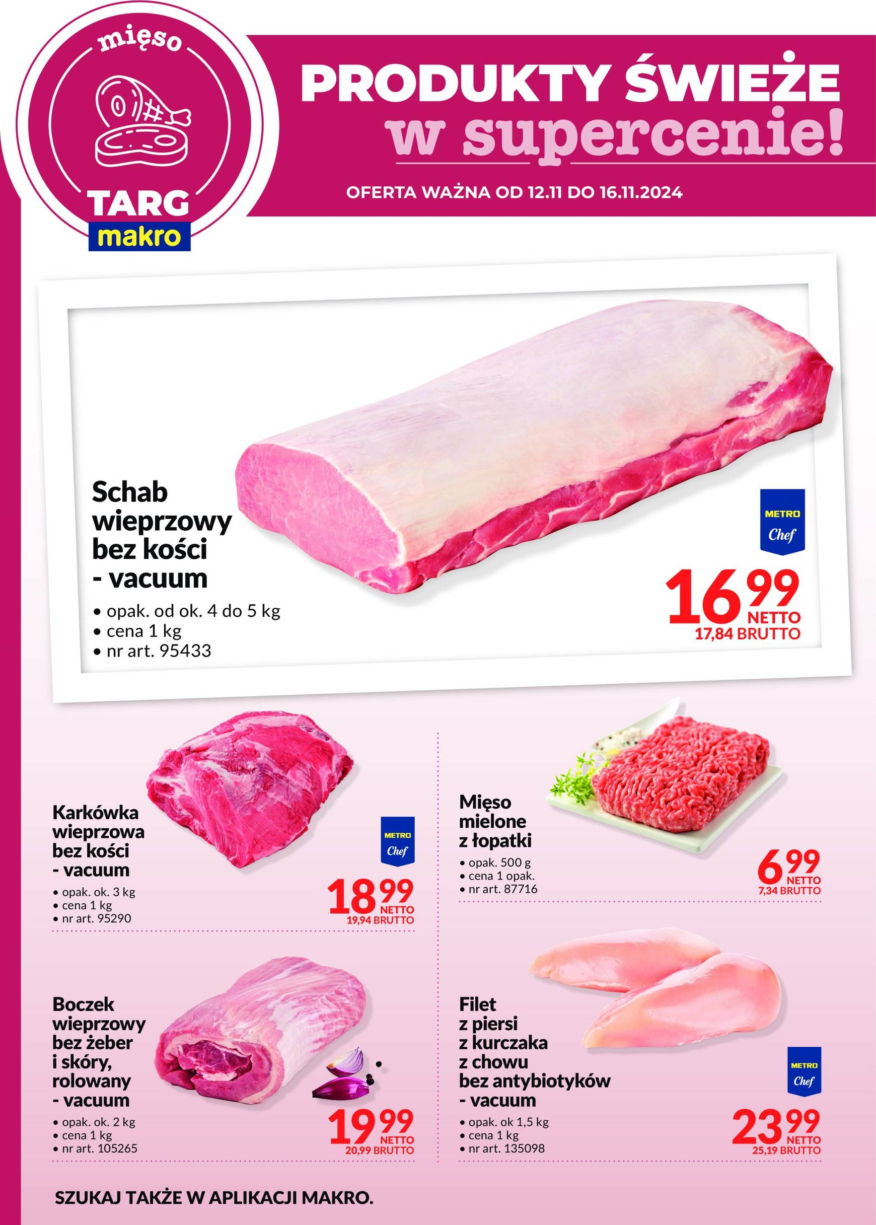 makro - Targ MAKRO - oferta świeża w super cenach! gazetka ważna od 12.11. - 16.11. - page: 3