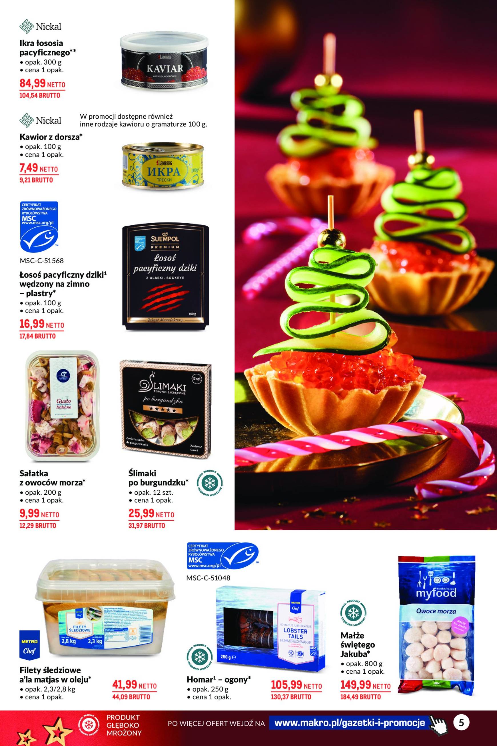 makro - Makro - Delikatesy Święta gazetka ważna od 26.11. - 24.12. - page: 5