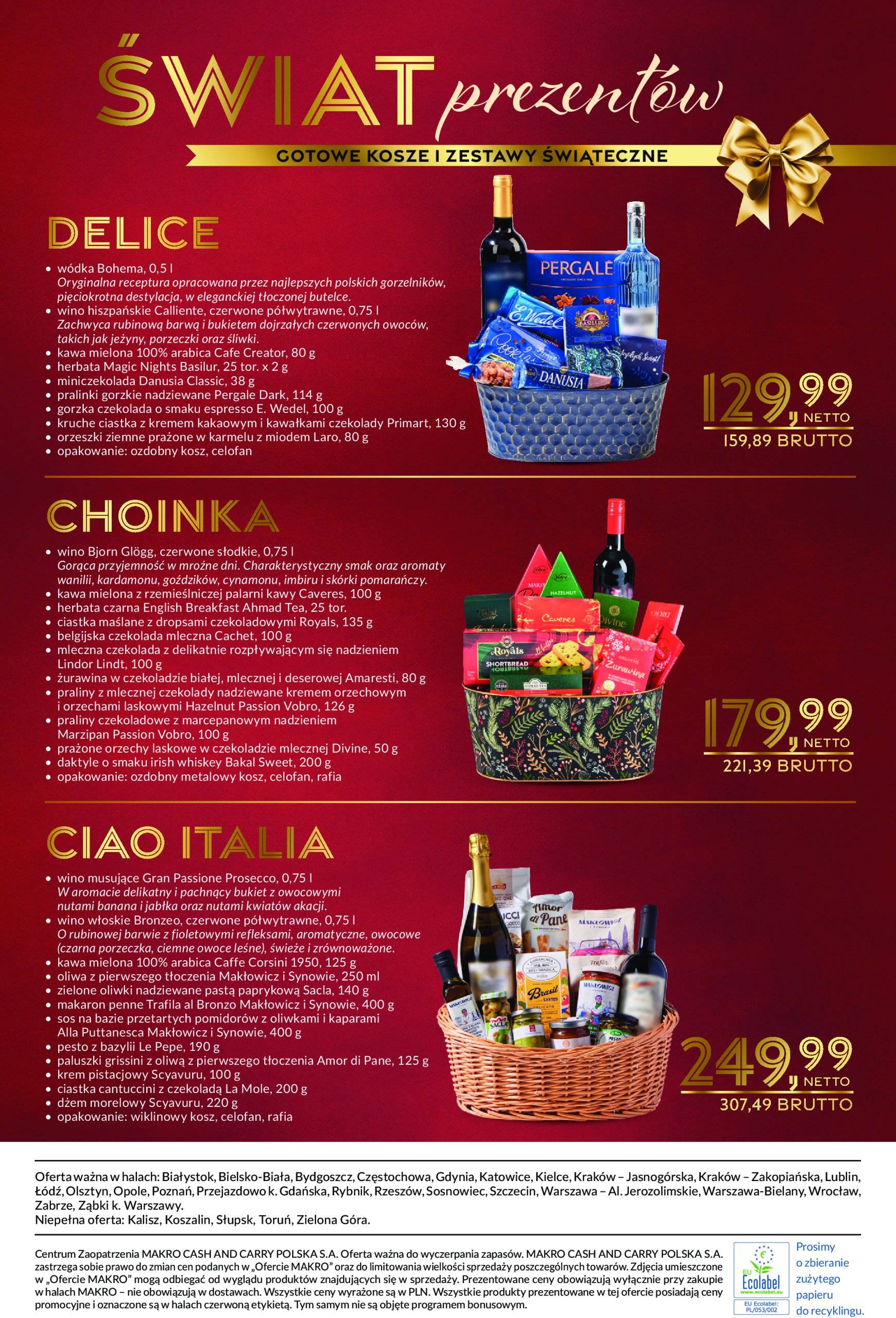 makro - Makro - Delikatesy Święta gazetka ważna od 26.11. - 24.12. - page: 22