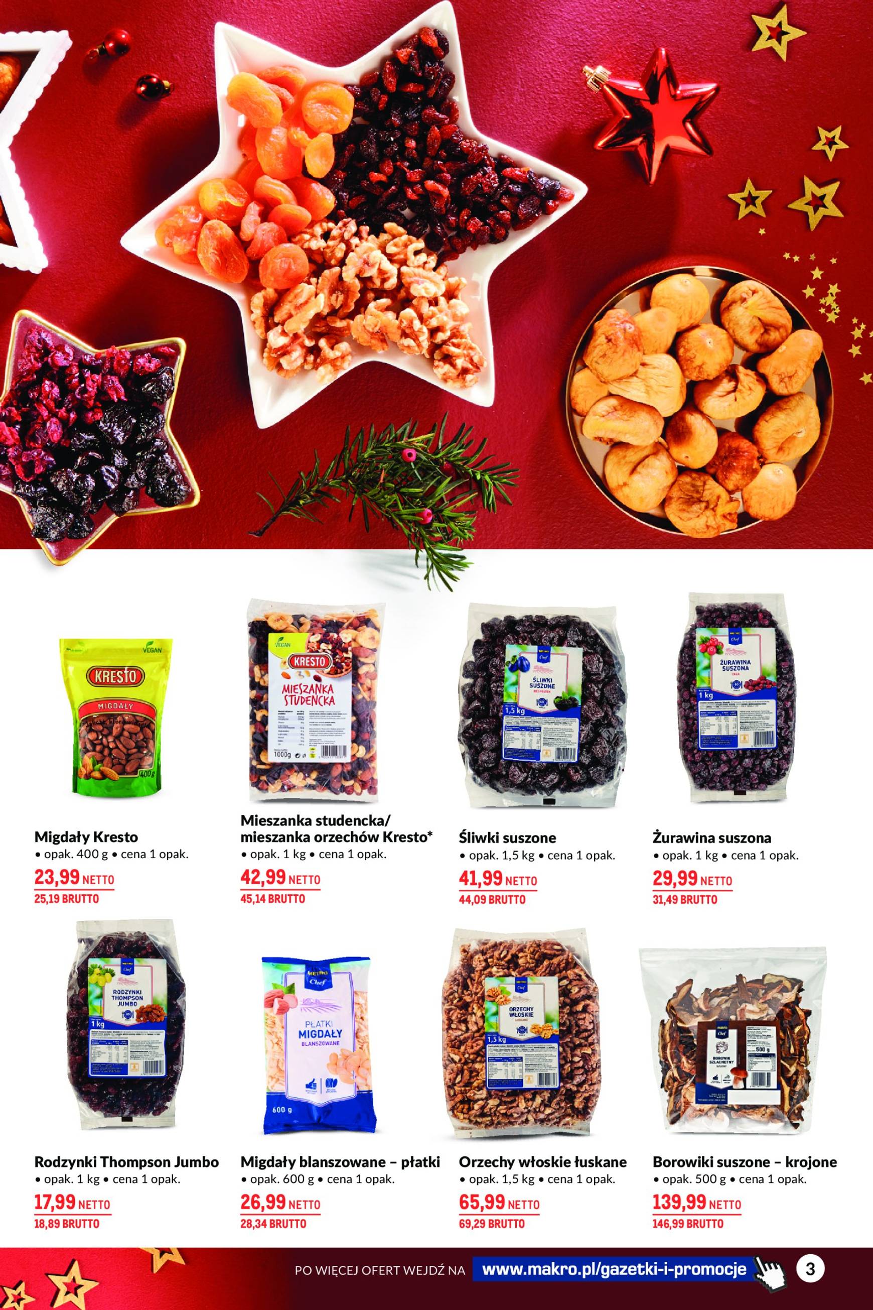 makro - Makro - Delikatesy Święta gazetka ważna od 26.11. - 24.12. - page: 3