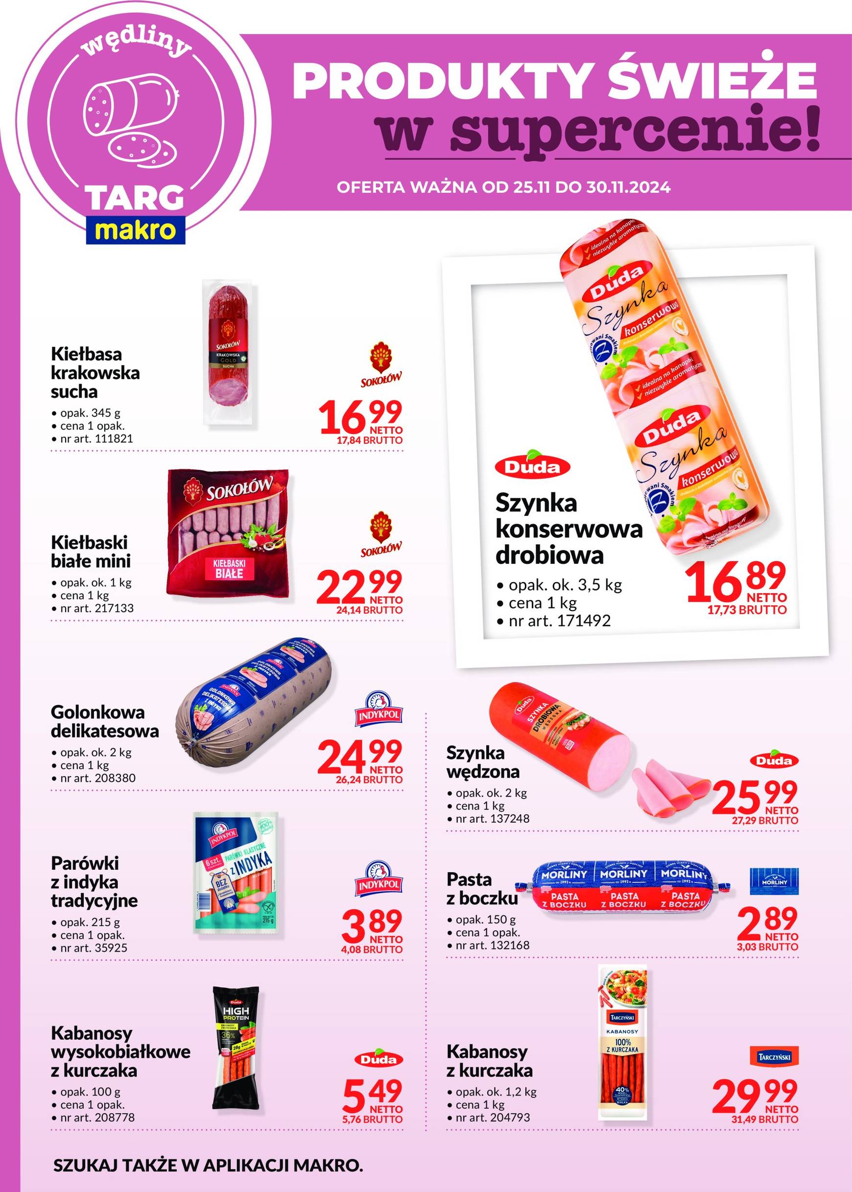 makro - Targ MAKRO - oferta świeża w super cenach gazetka ważna od 25.11. - 30.11. - page: 5