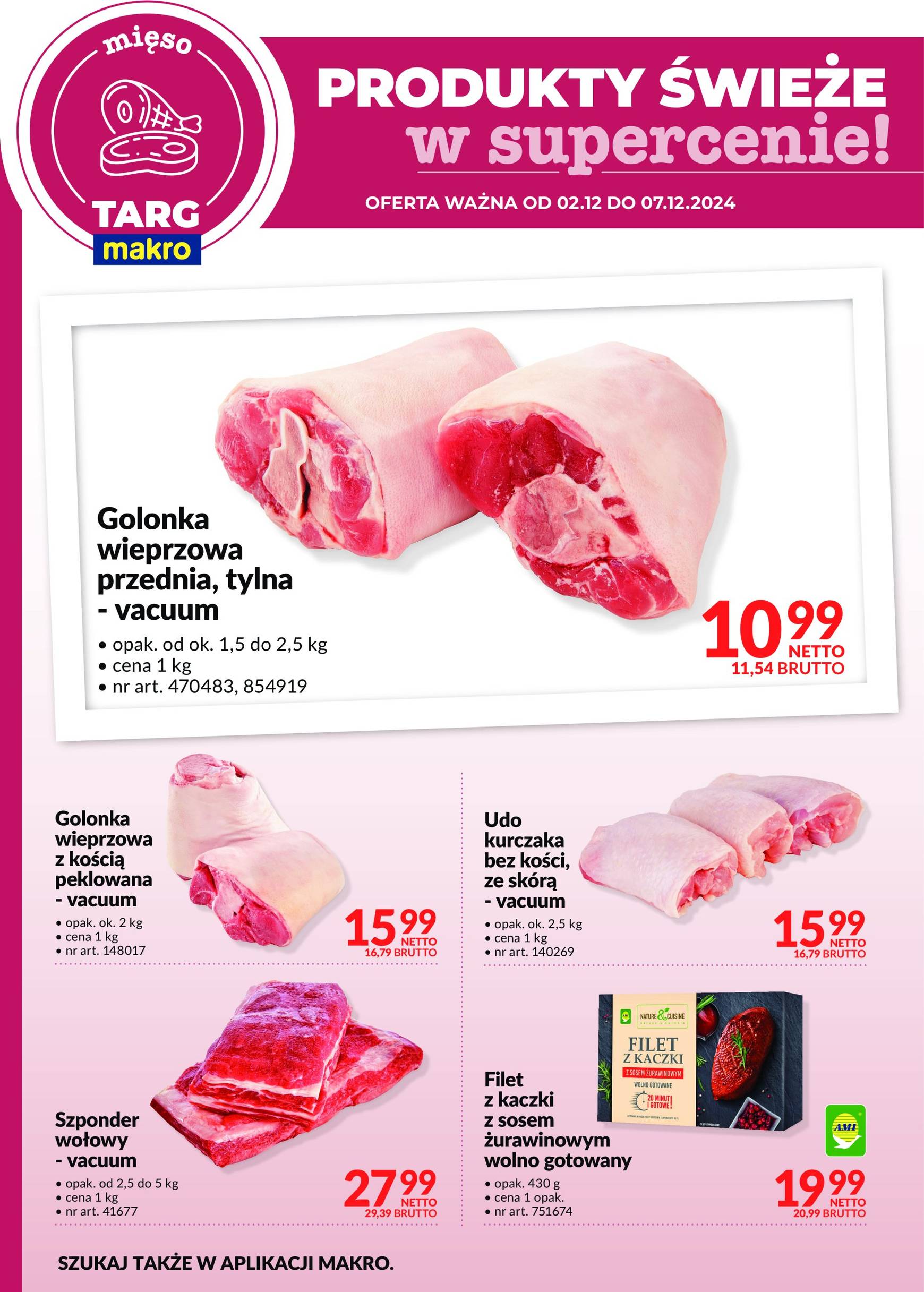 makro - Targ MAKRO - Oferta świeża w super cenach! gazetka ważna od 02.12. - 07.12. - page: 4