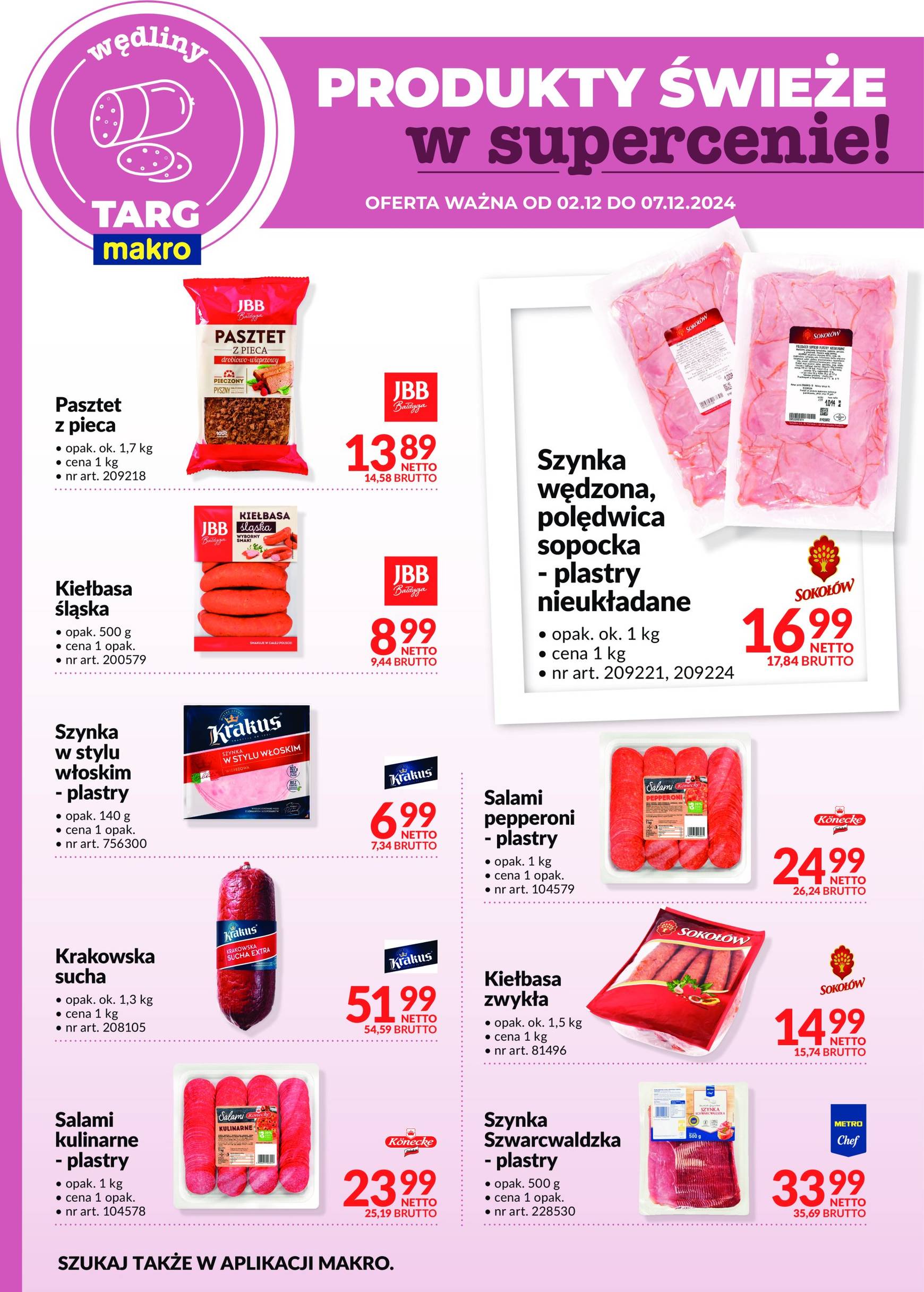 makro - Targ MAKRO - Oferta świeża w super cenach! gazetka ważna od 02.12. - 07.12. - page: 5