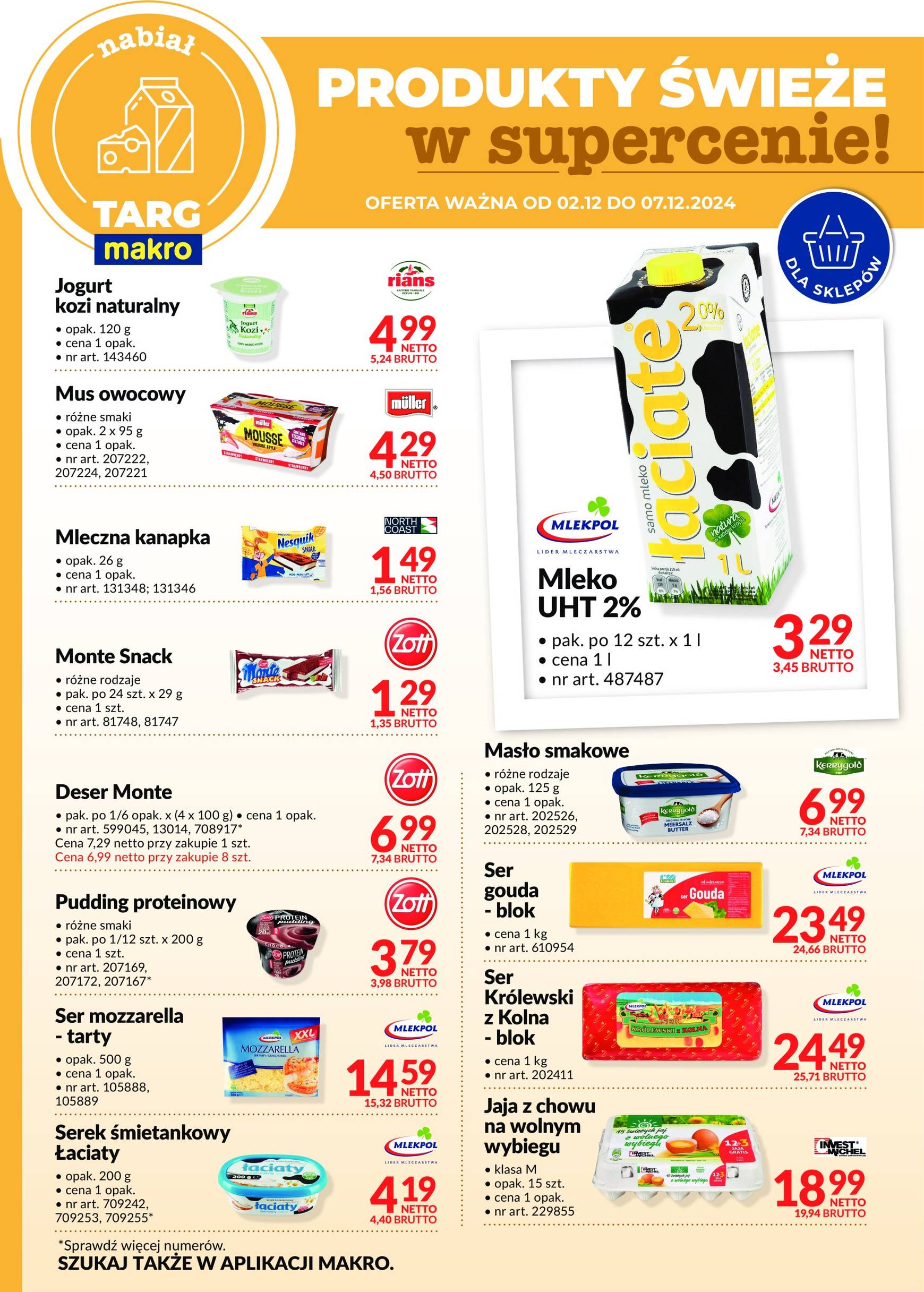 makro - Targ MAKRO - Oferta świeża w super cenach! gazetka ważna od 02.12. - 07.12. - page: 8