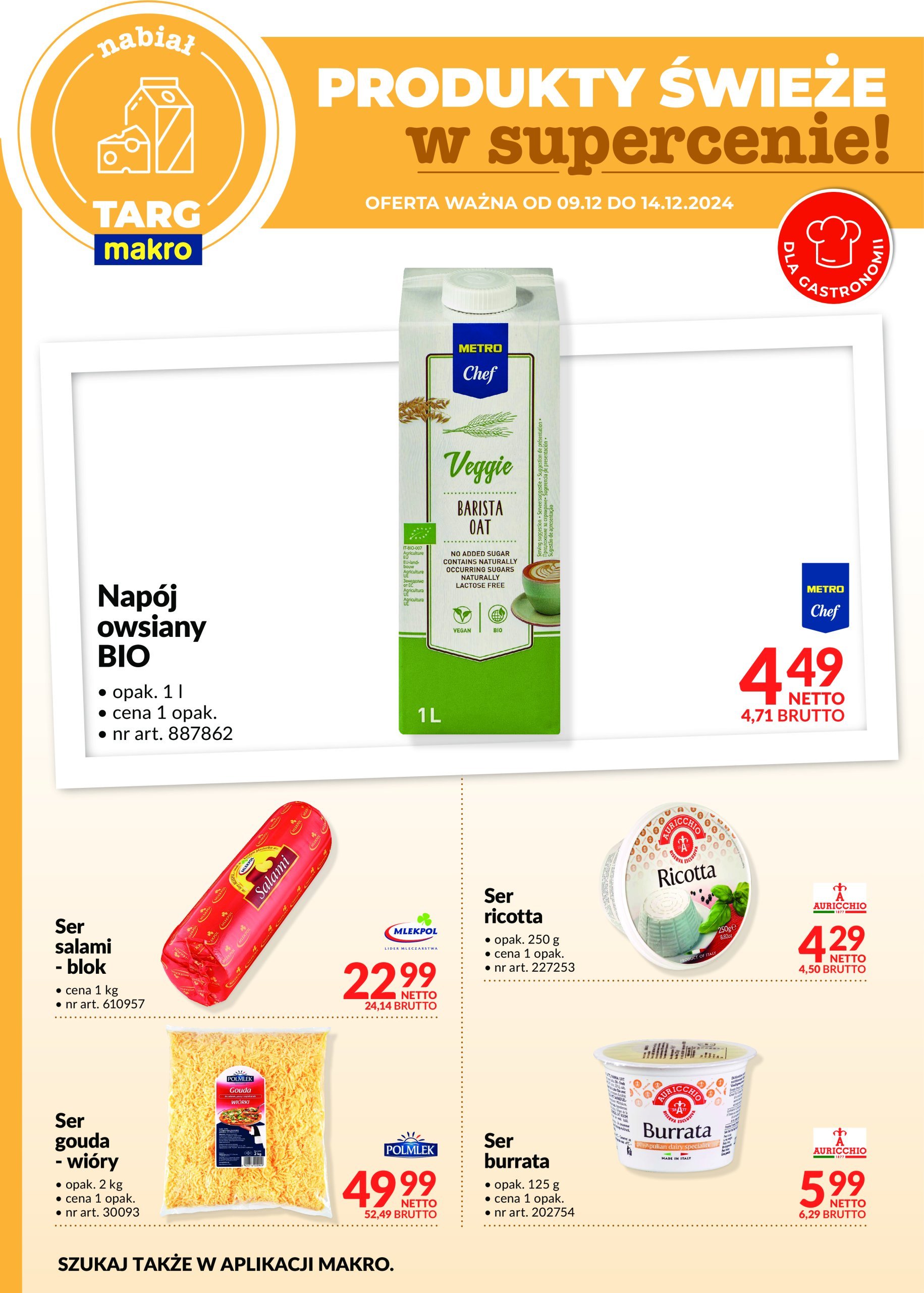 makro - Targ MAKRO - oferta świeża w super cenach gazetka ważna od 09.12. - 14.12. - page: 8