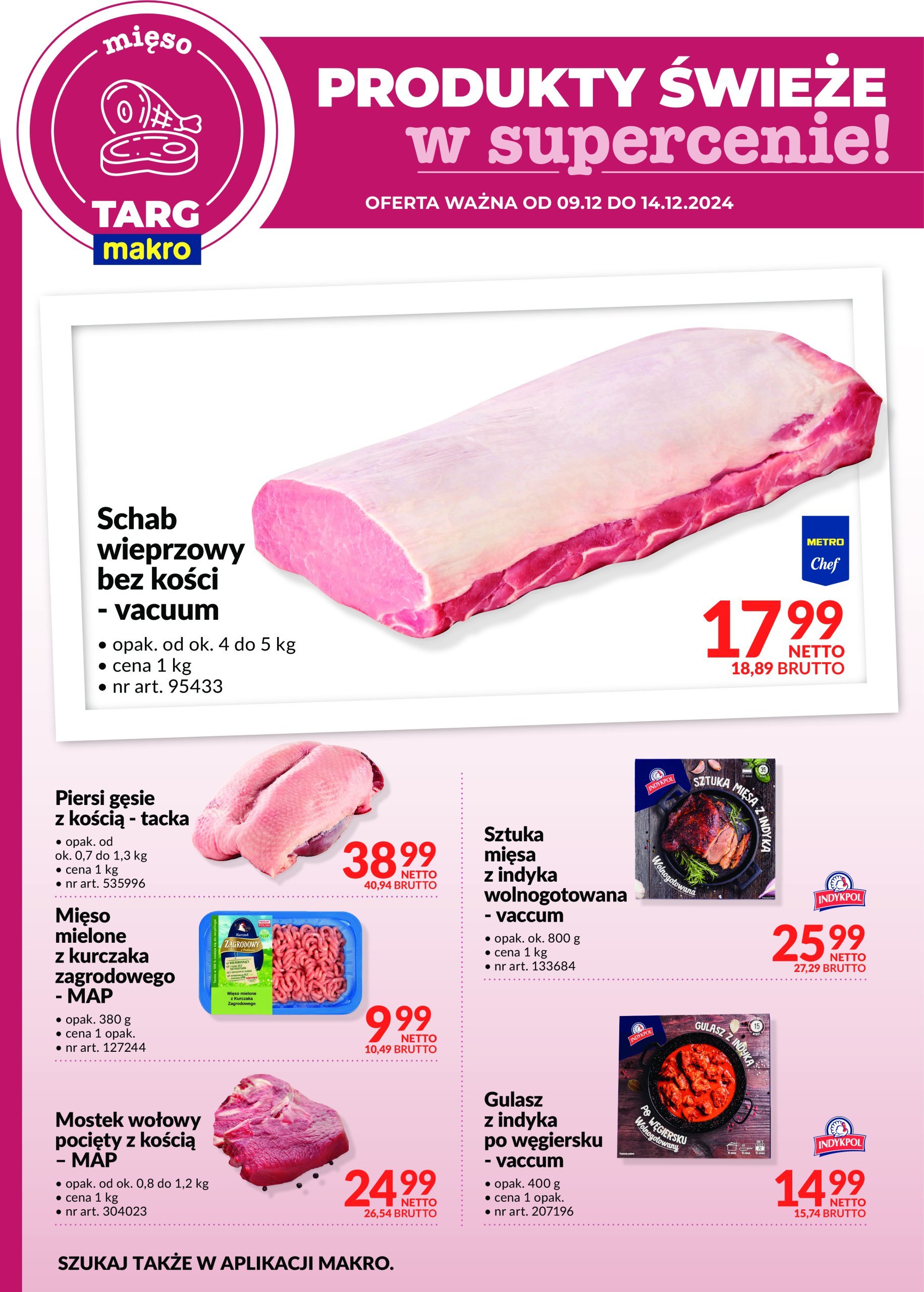 makro - Targ MAKRO - oferta świeża w super cenach gazetka ważna od 09.12. - 14.12. - page: 4