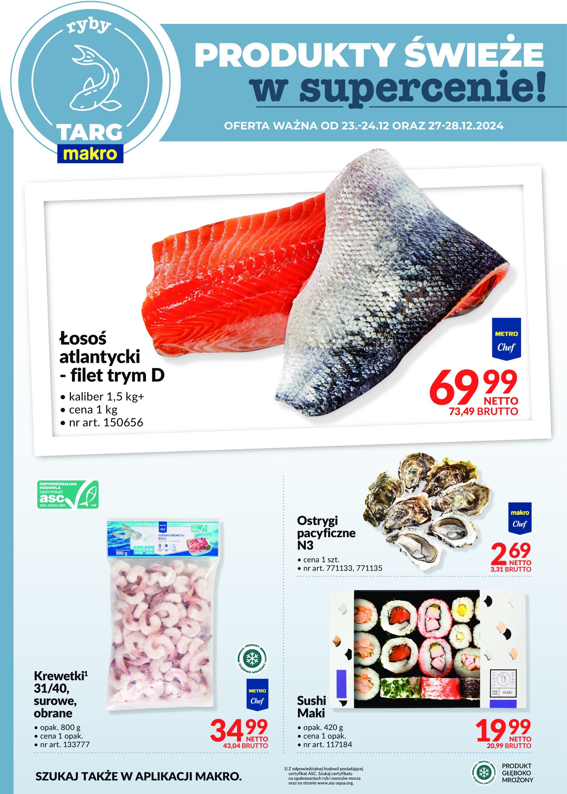 makro - Targ MAKRO - oferta świeża w super cenach! gazetka ważna od 23.12. - 28.12. - page: 6