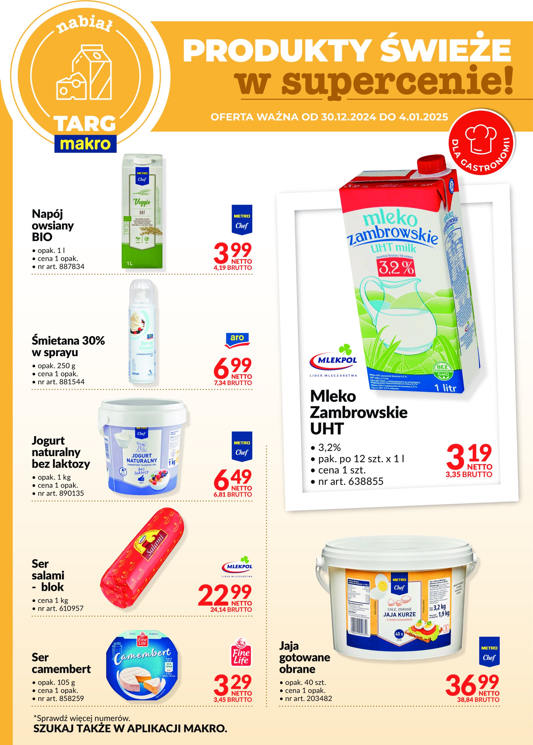 makro - Targ MAKRO - oferta świeża w super cenach! gazetka ważna od 30.12. - 04.01. - page: 7