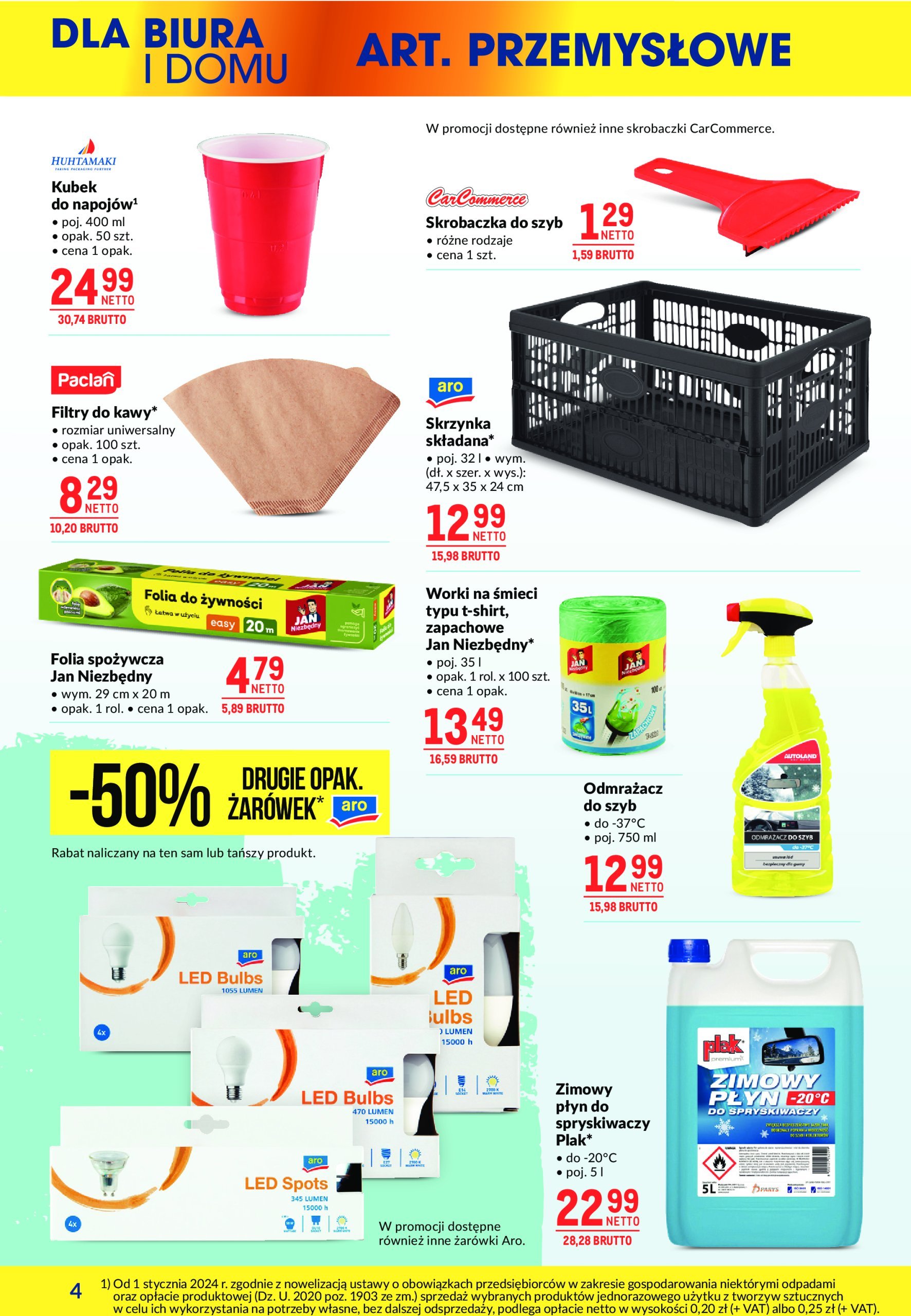 makro - Makro - Oferta dla biura i domu gazetka ważna od 07.01. - 03.02. - page: 4