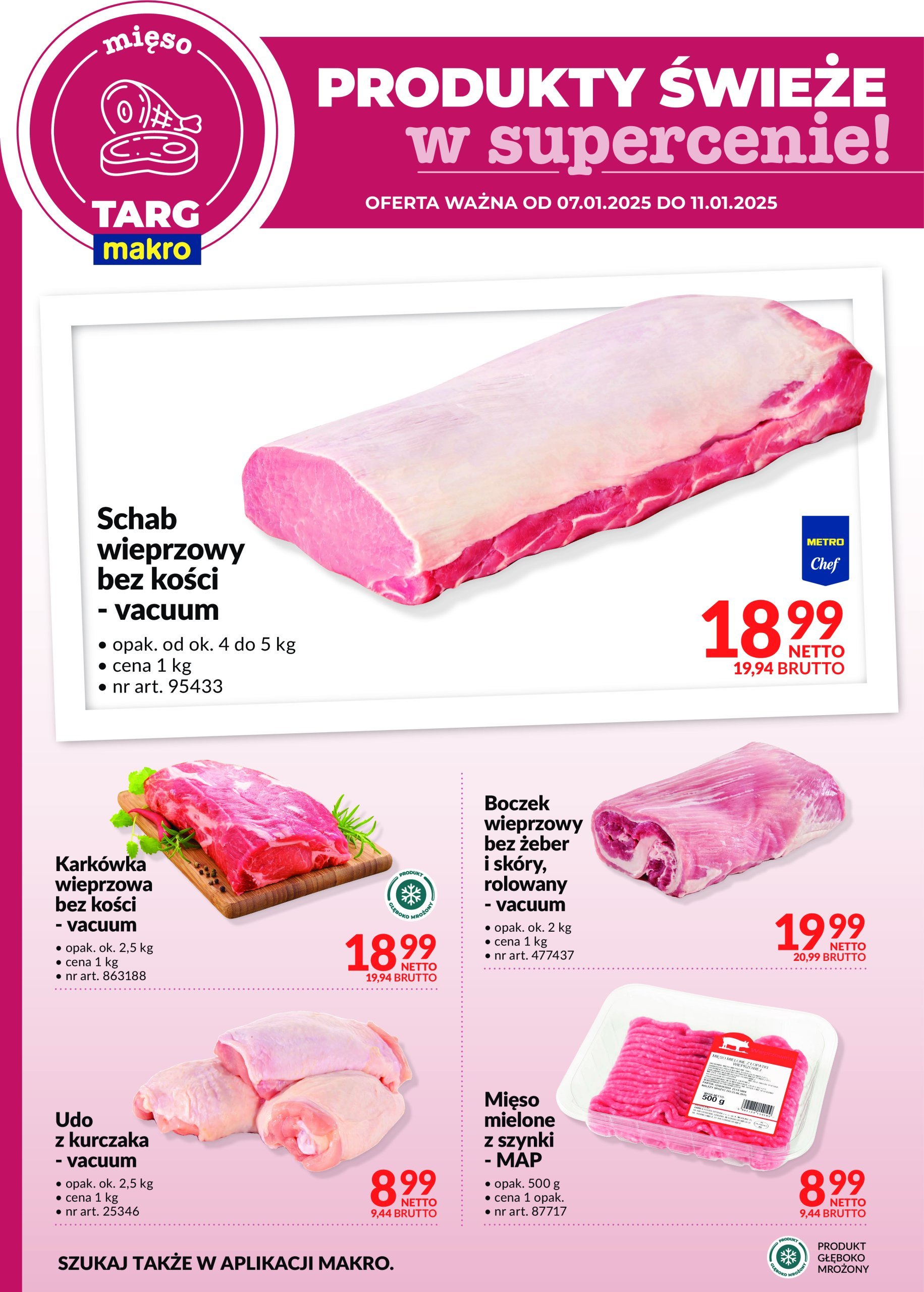 makro - Targ MAKRO - oferta świeża w super cenach! gazetka ważna od 07.01. - 11.01. - page: 3