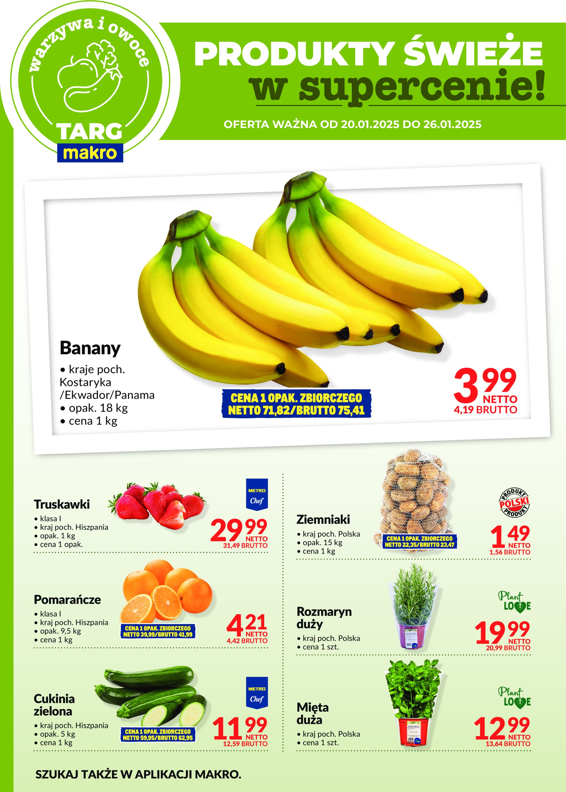 makro - Targ MAKRO - Oferta świeża w super cenach! gazetka ważna od 20.01. - 26.01. - page: 7