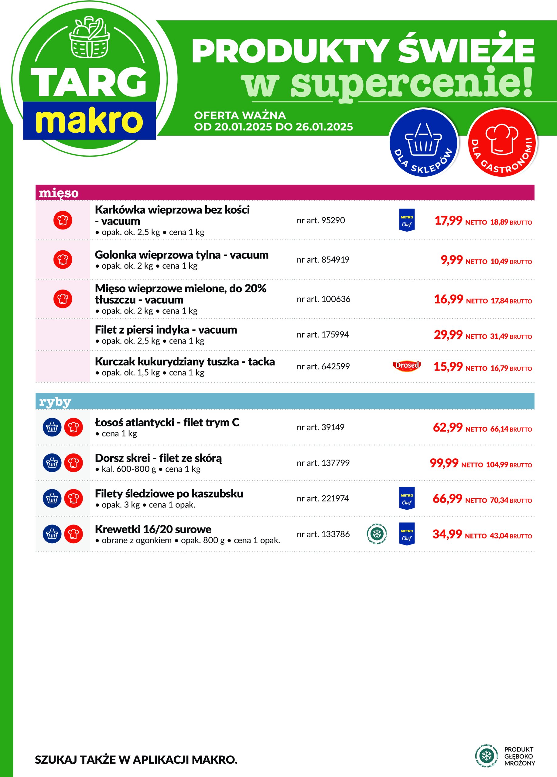 makro - Targ MAKRO - Oferta świeża w super cenach! gazetka ważna od 20.01. - 26.01. - page: 2