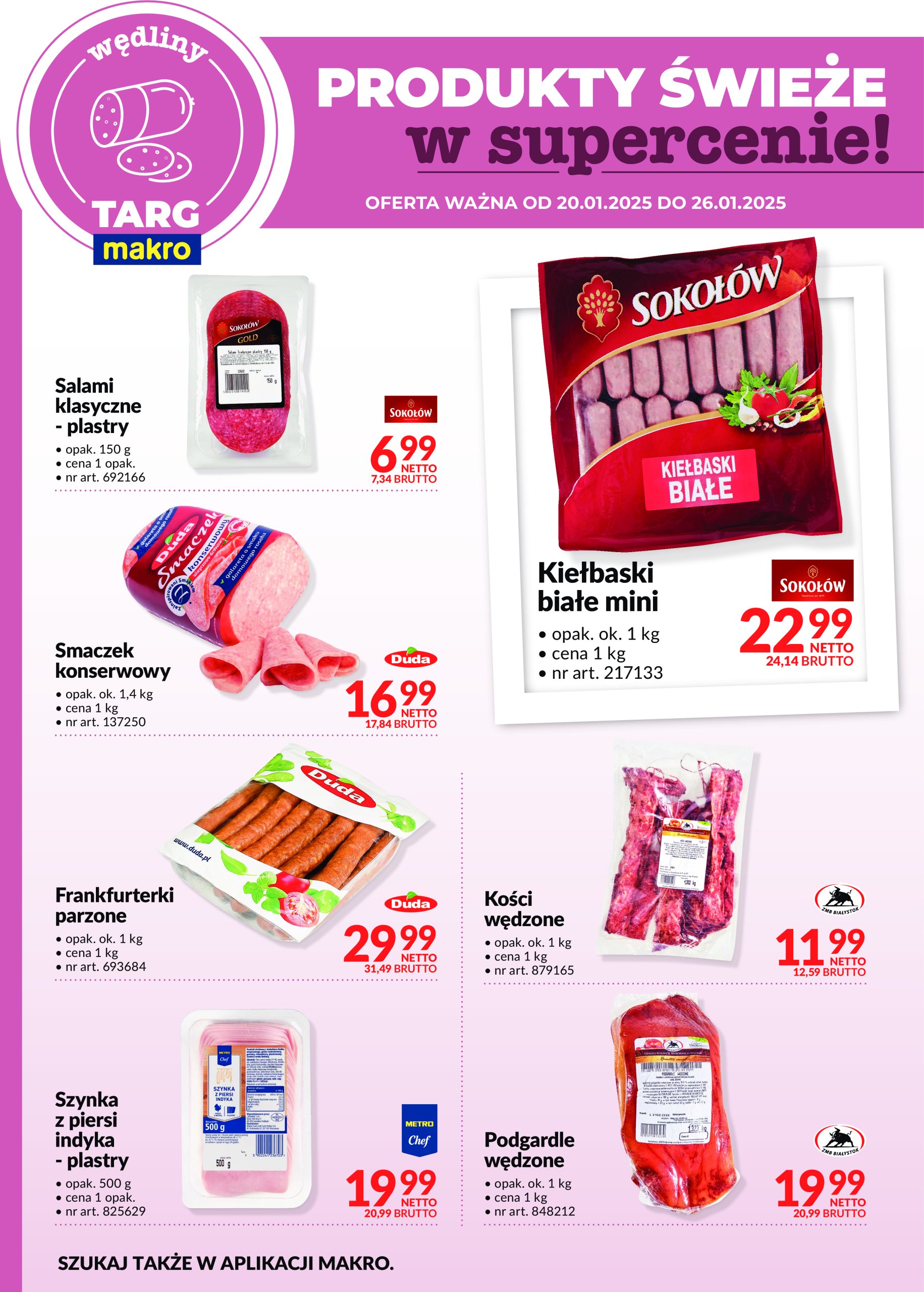 makro - Targ MAKRO - Oferta świeża w super cenach! gazetka ważna od 20.01. - 26.01. - page: 5