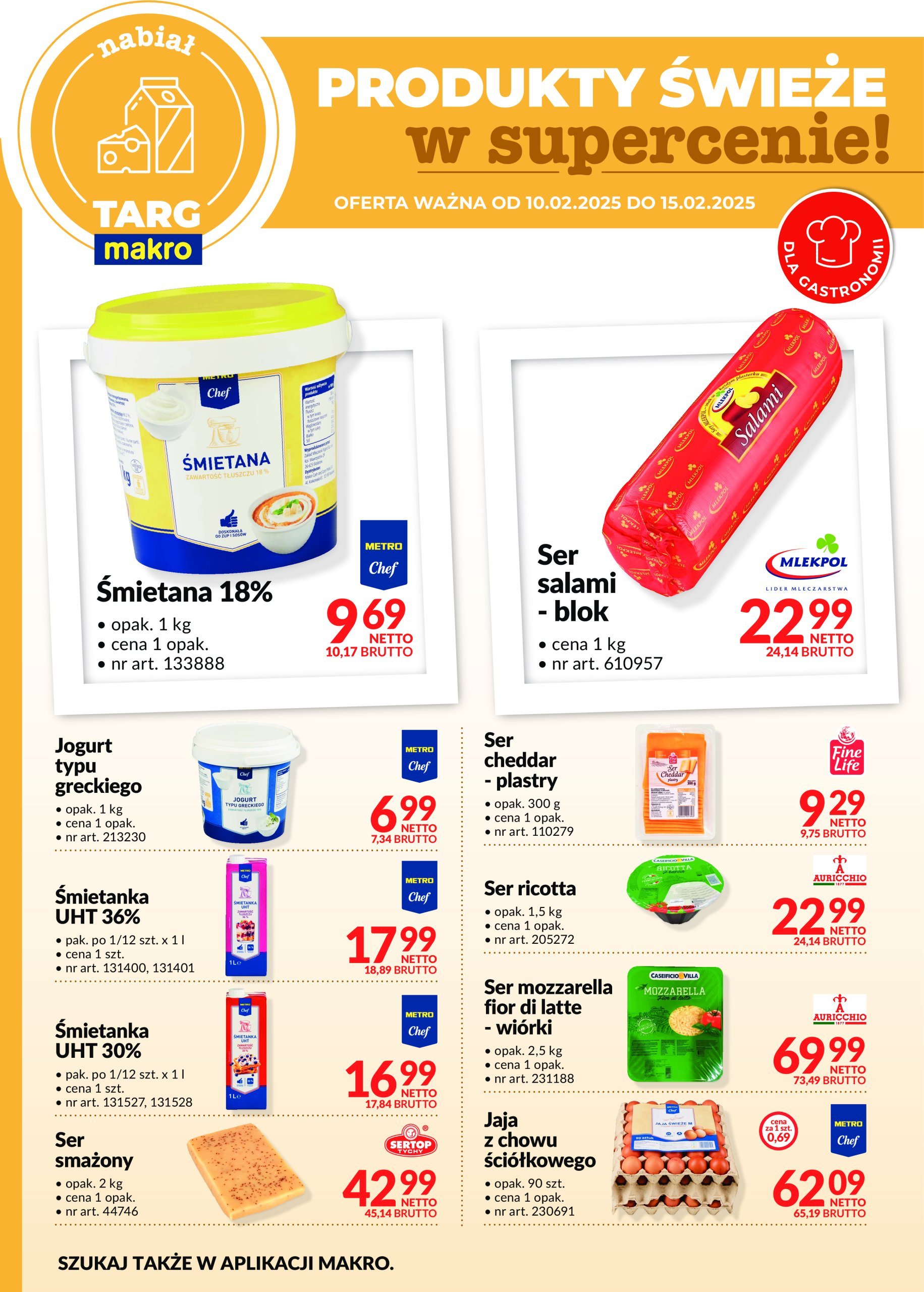 makro - Targ MAKRO - Oferta świeża w super cenach! gazetka ważna od 10.02. - 15.02. - page: 8