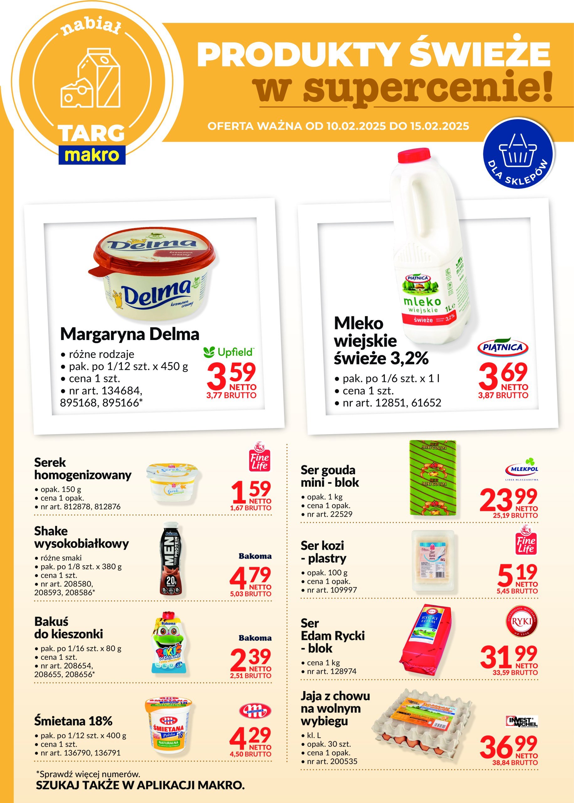 makro - Targ MAKRO - Oferta świeża w super cenach! gazetka ważna od 10.02. - 15.02. - page: 9