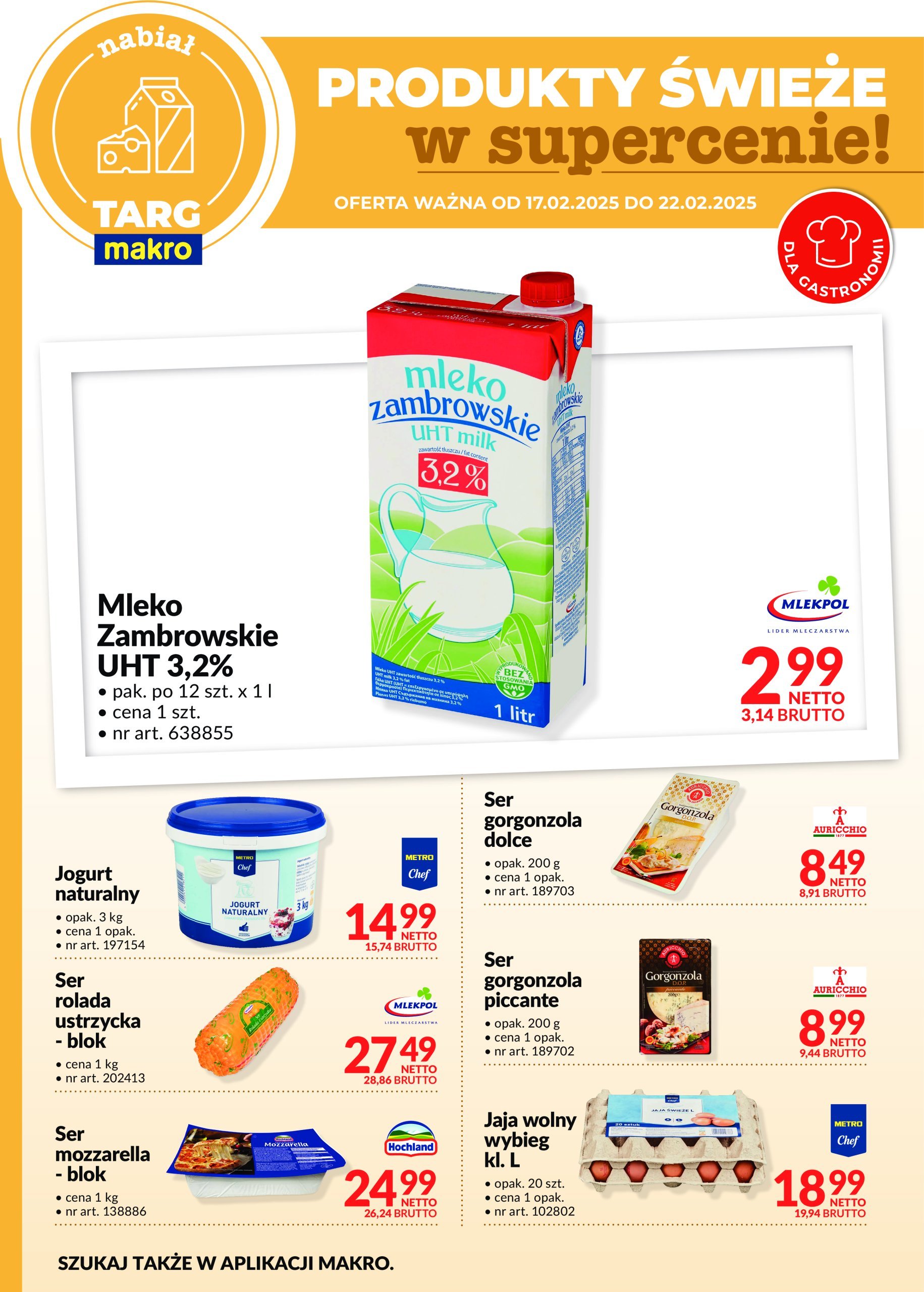 makro - Targ MAKRO - oferta świeża w super cenach gazetka ważna od 17.02. - 22.02. - page: 9