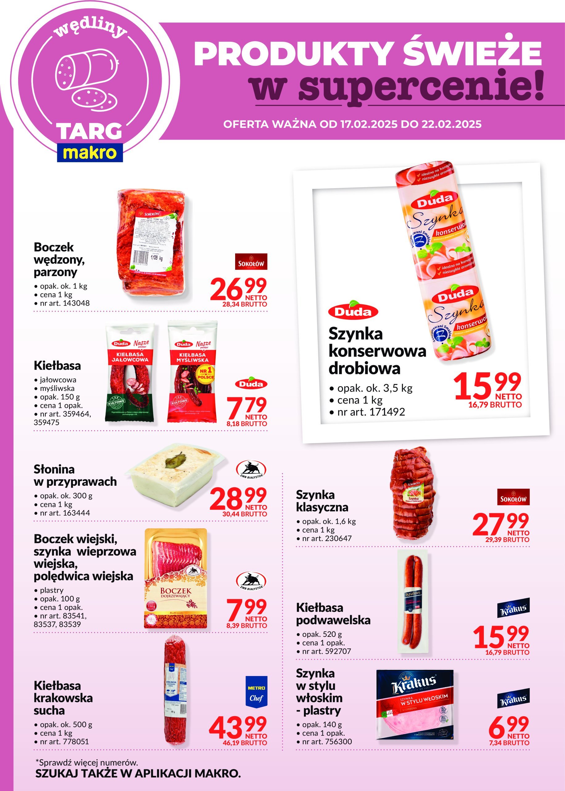 makro - Targ MAKRO - oferta świeża w super cenach gazetka ważna od 17.02. - 22.02. - page: 5