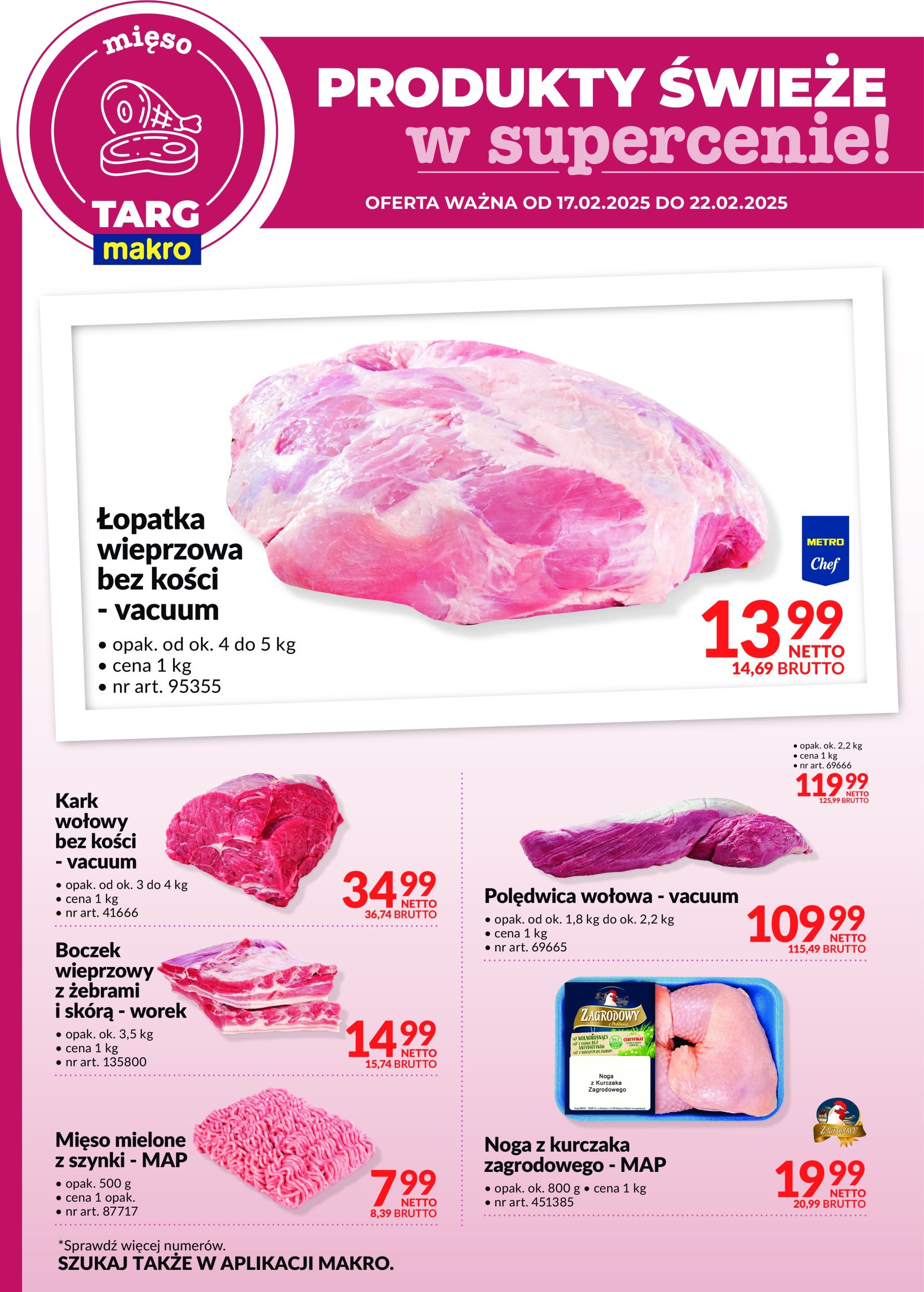 makro - Targ MAKRO - oferta świeża w super cenach gazetka ważna od 17.02. - 22.02. - page: 4