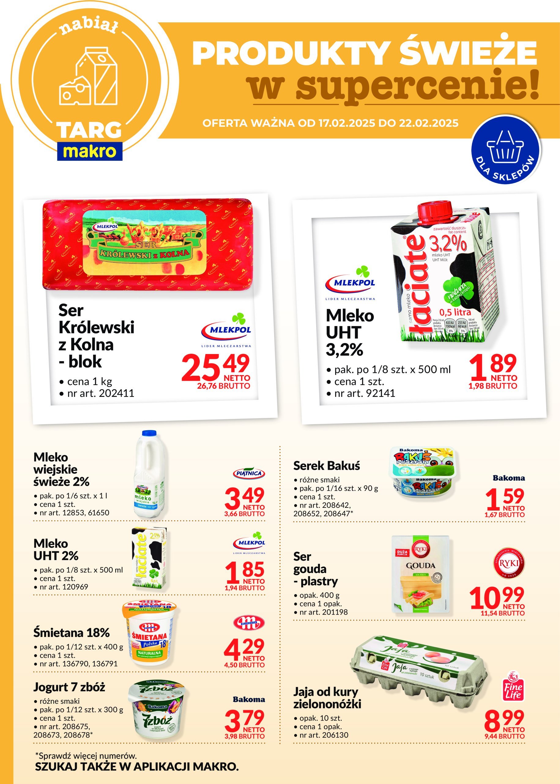 makro - Targ MAKRO - oferta świeża w super cenach gazetka ważna od 17.02. - 22.02. - page: 8