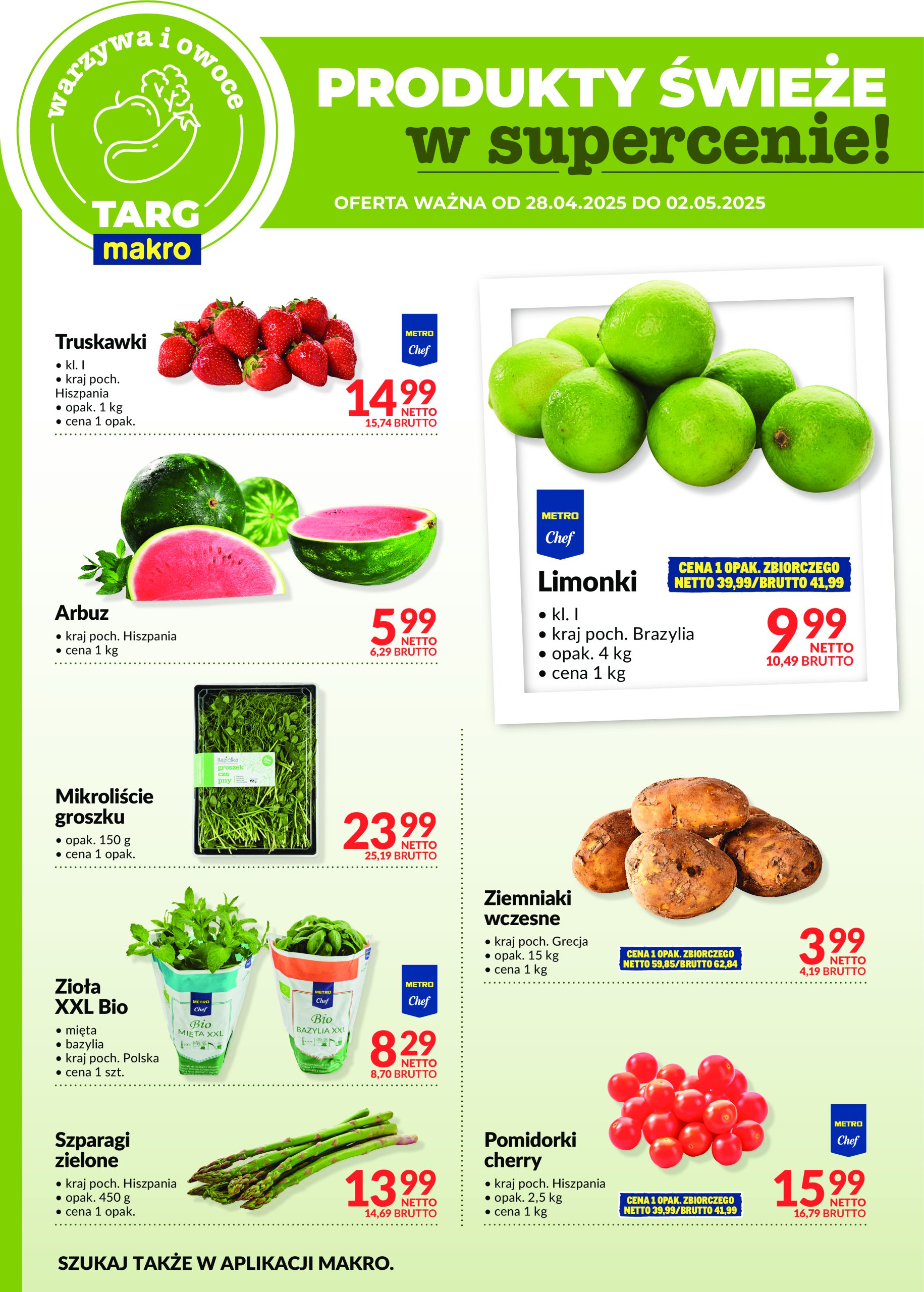 makro - Targ MAKRO - Oferta świeża w super cenach! gazetka ważna od 28.04. - 02.05. - page: 5