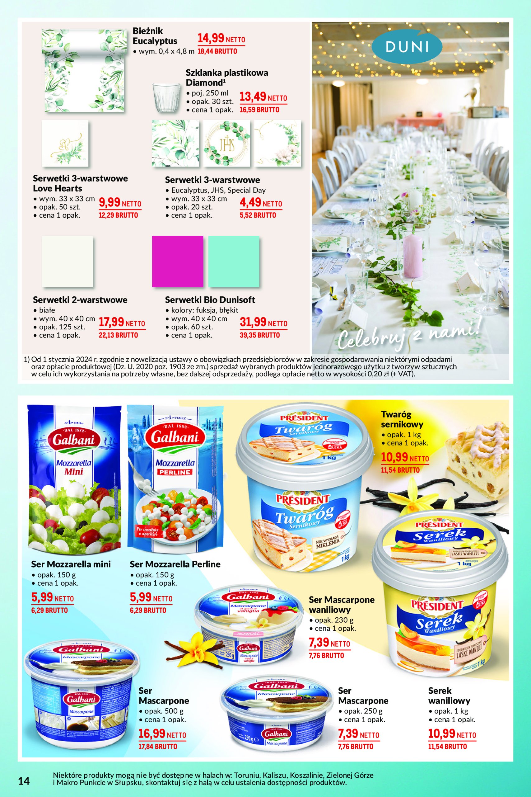 makro - Makro - Na uroczyste okazje gazetka ważna od 13.05. - 09.06. - page: 14