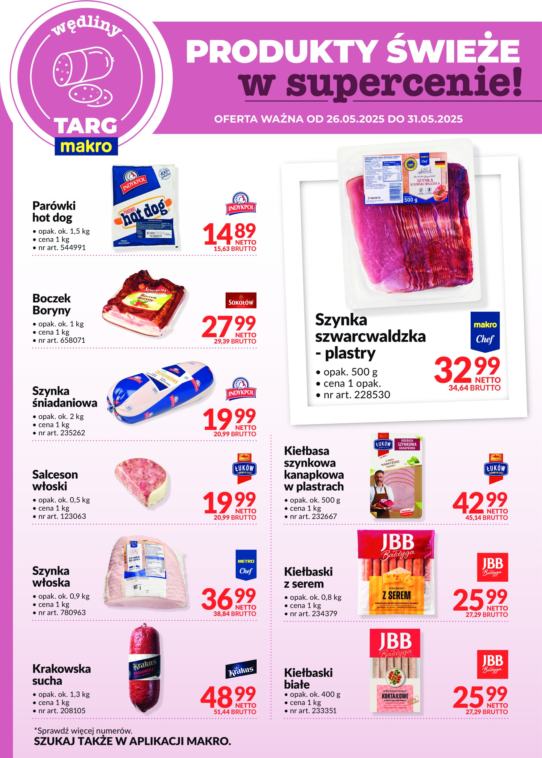 makro - Targ MAKRO - Oferta świeża w super cenach! gazetka ważna od 26.05. - 31.05. - page: 3