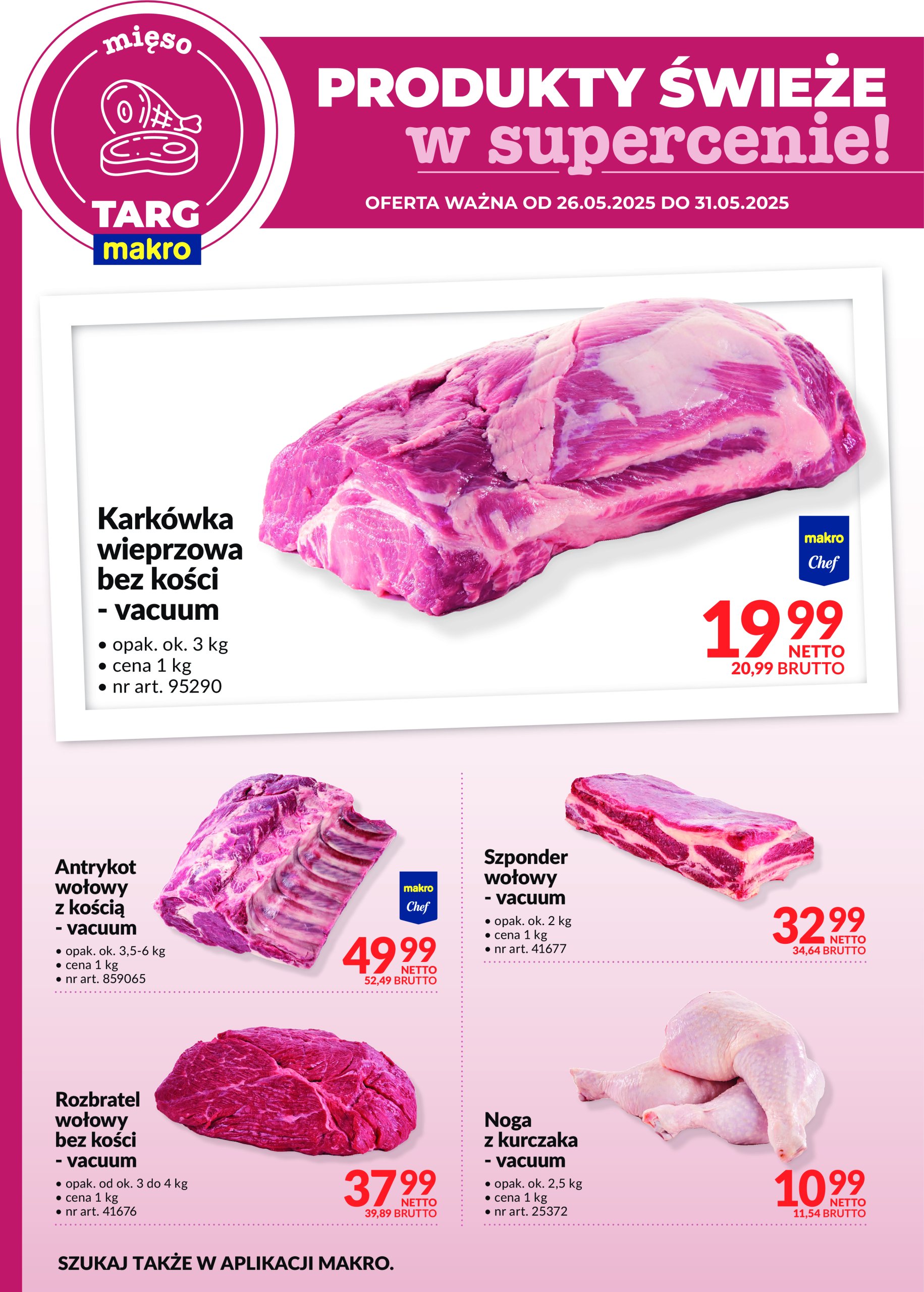 makro - Targ MAKRO - Oferta świeża w super cenach! gazetka ważna od 26.05. - 31.05. - page: 4