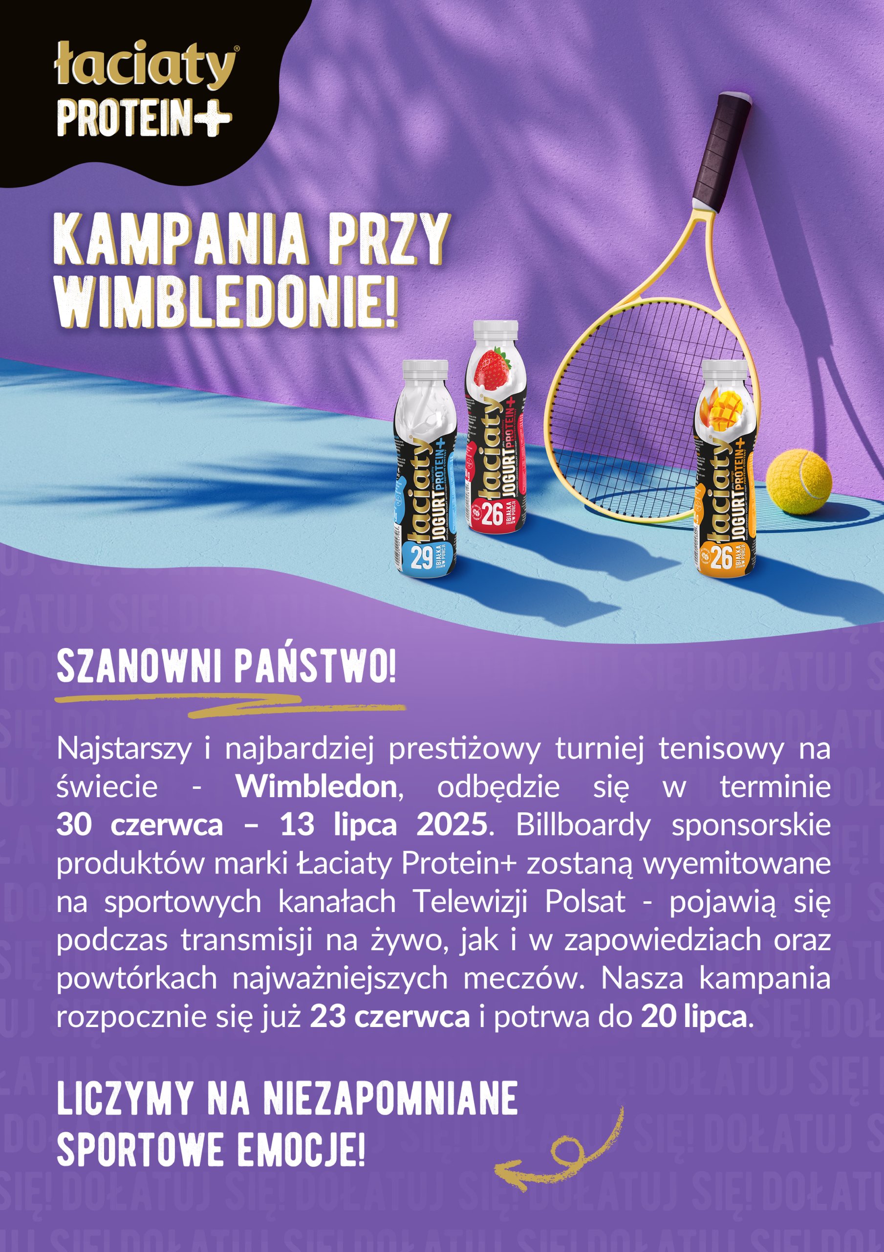 makro - Gazetka Makro - Ulotka Mlekpol Wimbledon ważna od 30.06. - 13.07.