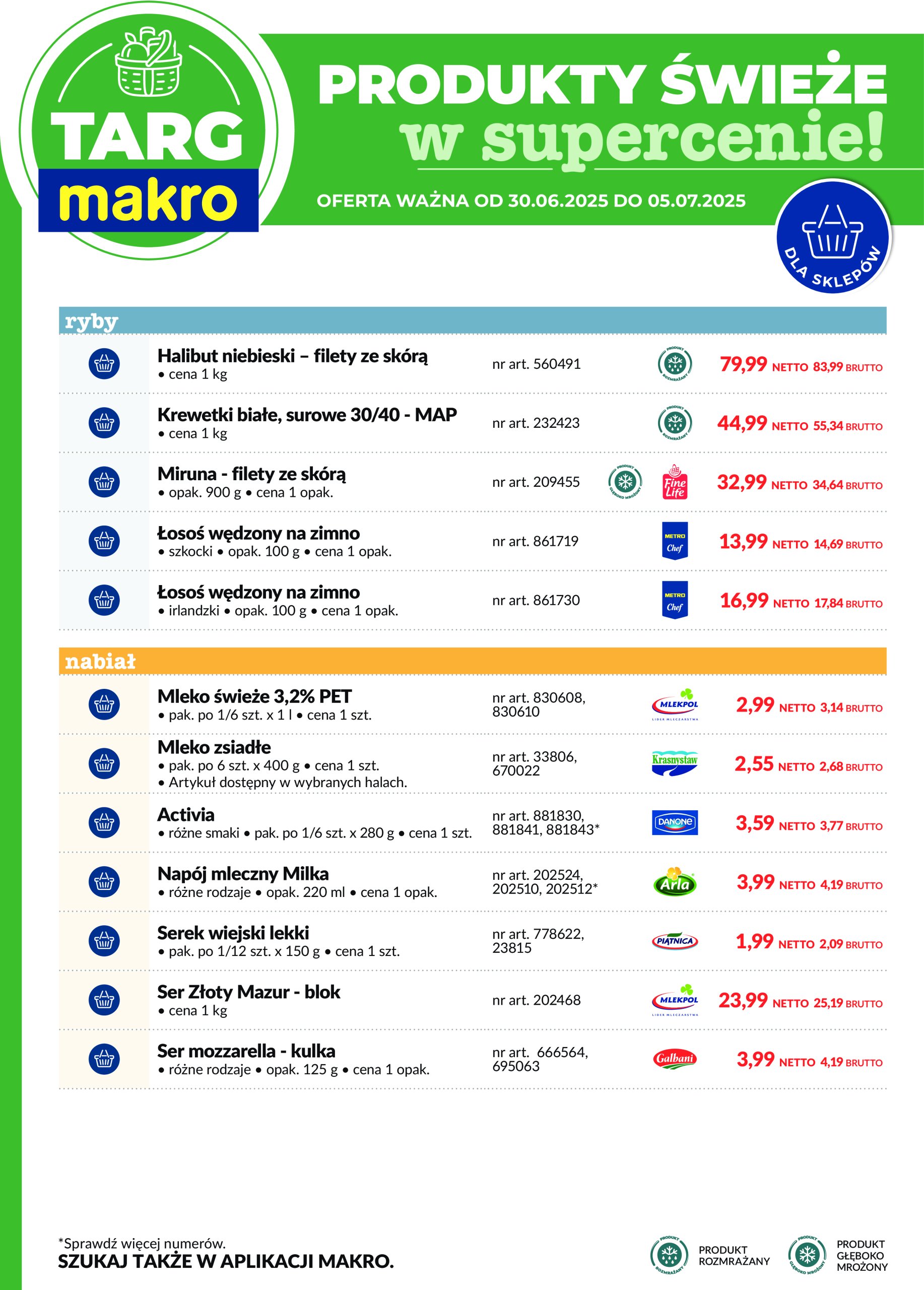 makro - Gazetka Targ MAKRO - oferta świeża w super cenach ważna od 30.06. - 05.07. - page: 8