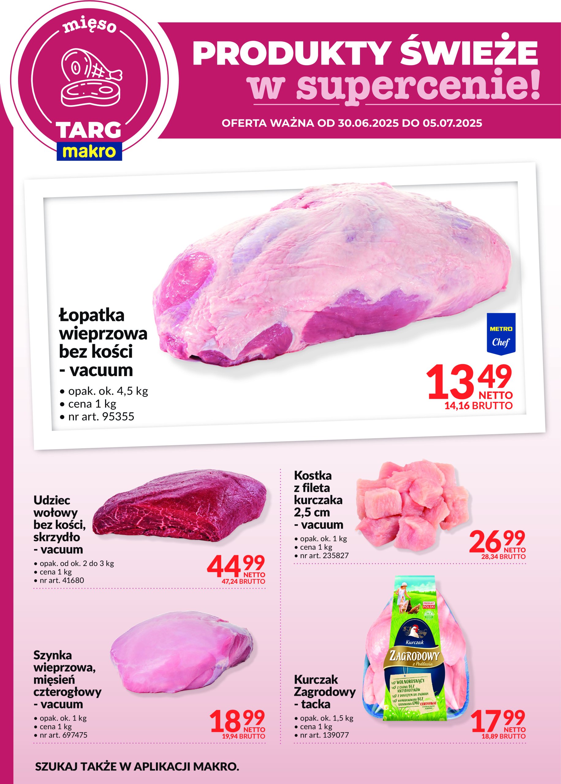 makro - Gazetka Targ MAKRO - oferta świeża w super cenach ważna od 30.06. - 05.07. - page: 4