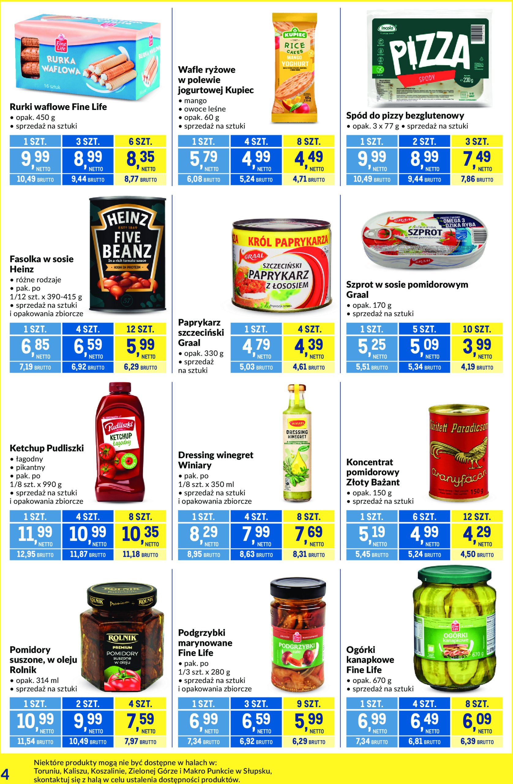 makro - Gazetka Makro - Kupujesz więcej płacisz mniej ważna od 08.07. - 04.08. - page: 4