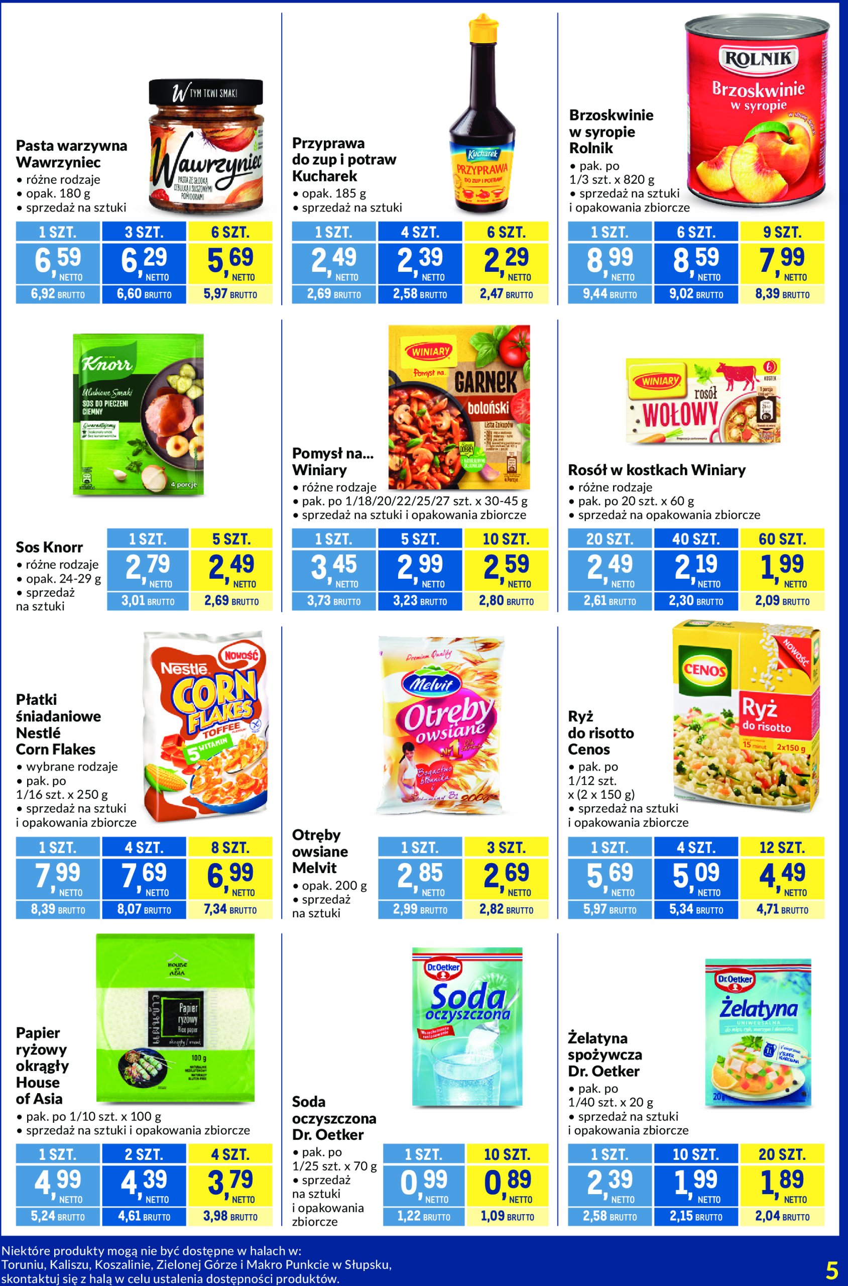 makro - Gazetka Makro - Kupujesz więcej płacisz mniej ważna od 08.07. - 04.08. - page: 5