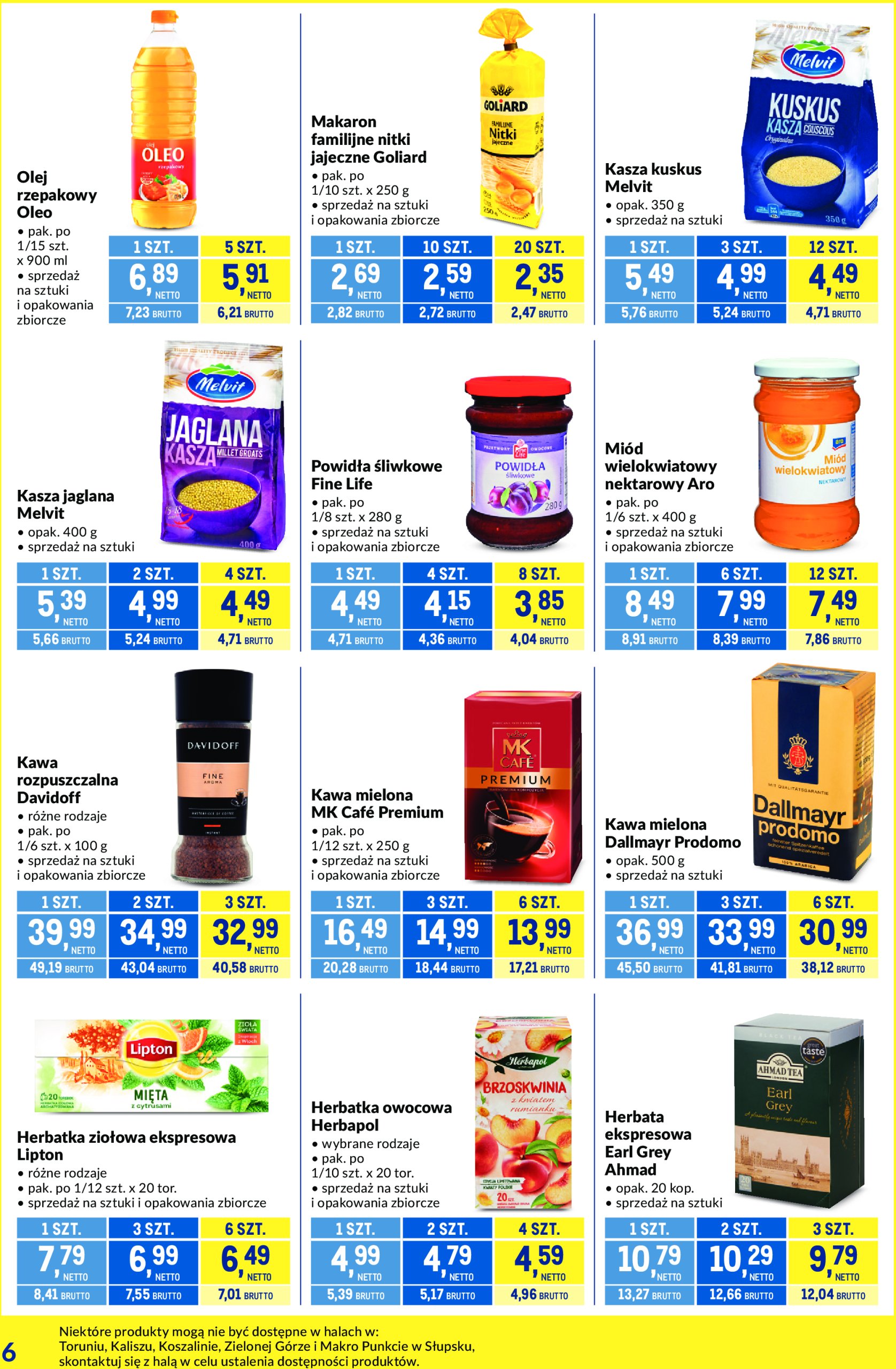 makro - Gazetka Makro - Kupujesz więcej płacisz mniej ważna od 08.07. - 04.08. - page: 6
