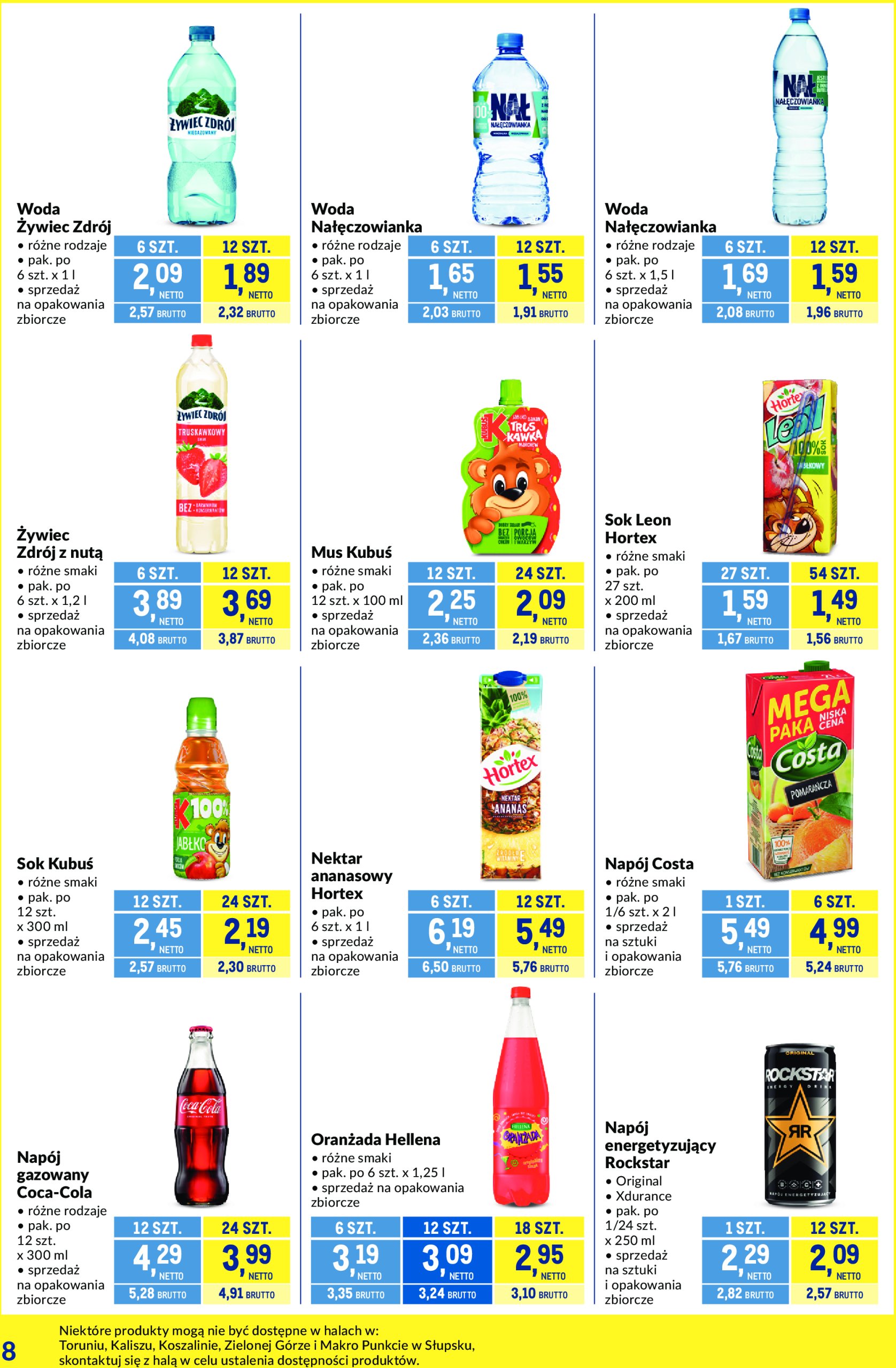 makro - Gazetka Makro - Kupujesz więcej płacisz mniej ważna od 08.07. - 04.08. - page: 8