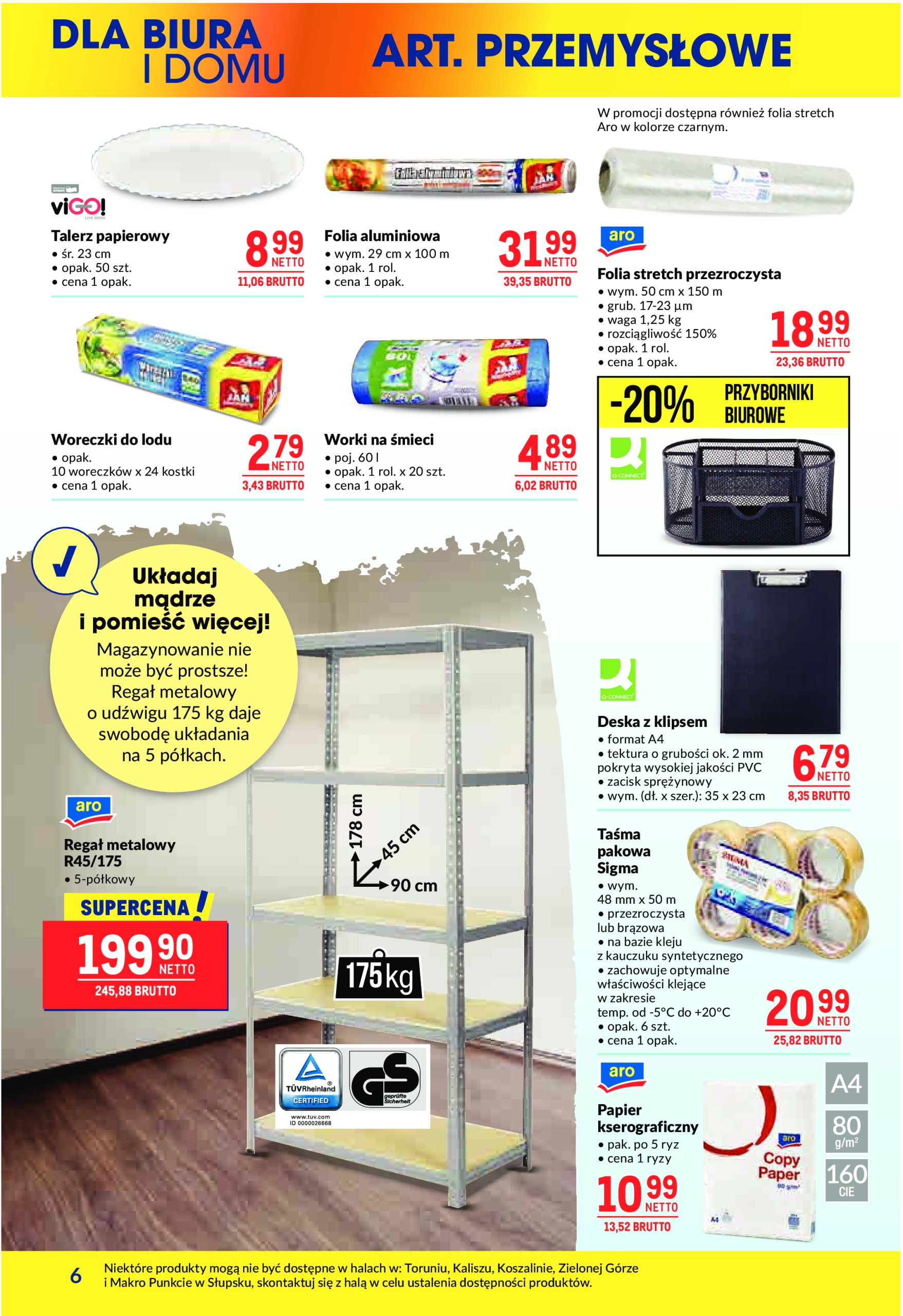 makro - Gazetka Makro - Oferta dla biura i domu ważna od 22.07. - 18.08. - page: 6