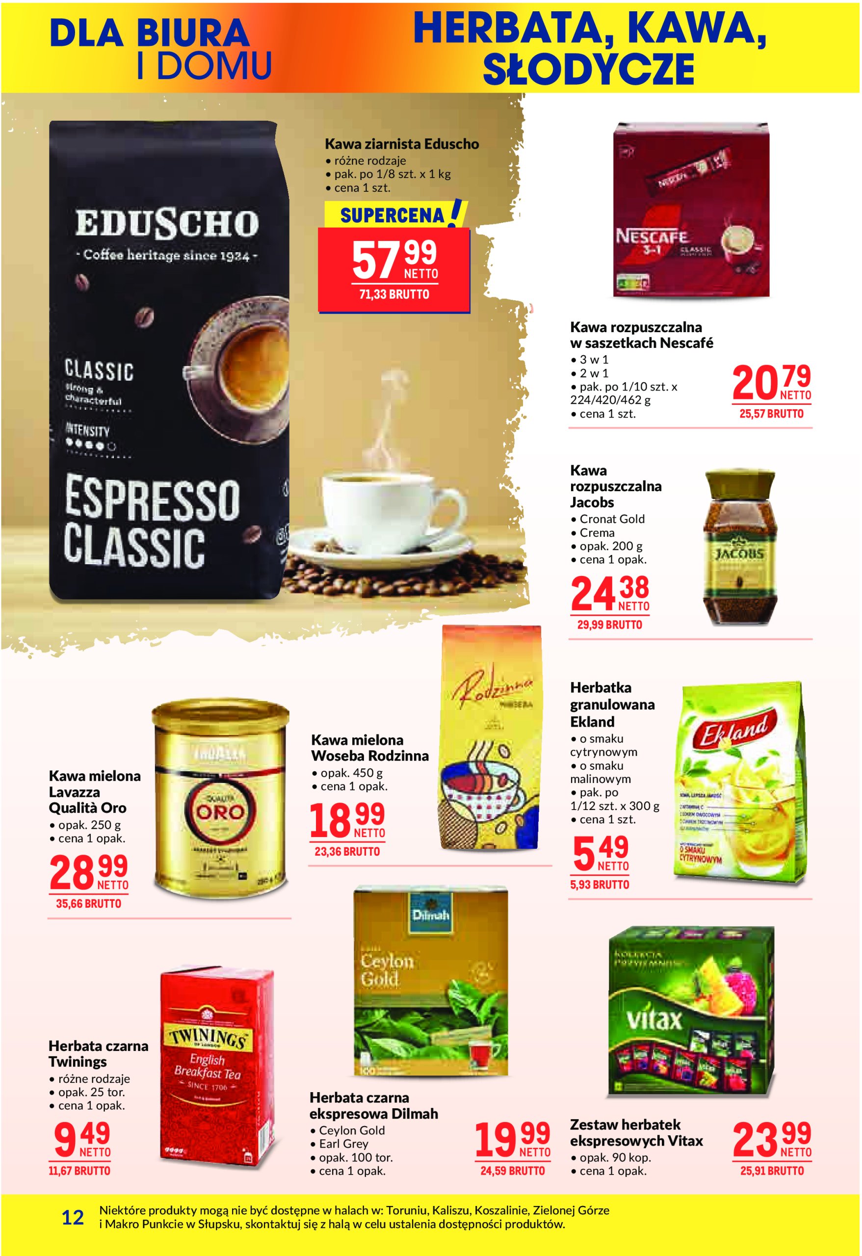 makro - Gazetka Makro - Oferta dla biura i domu ważna od 22.07. - 18.08. - page: 12