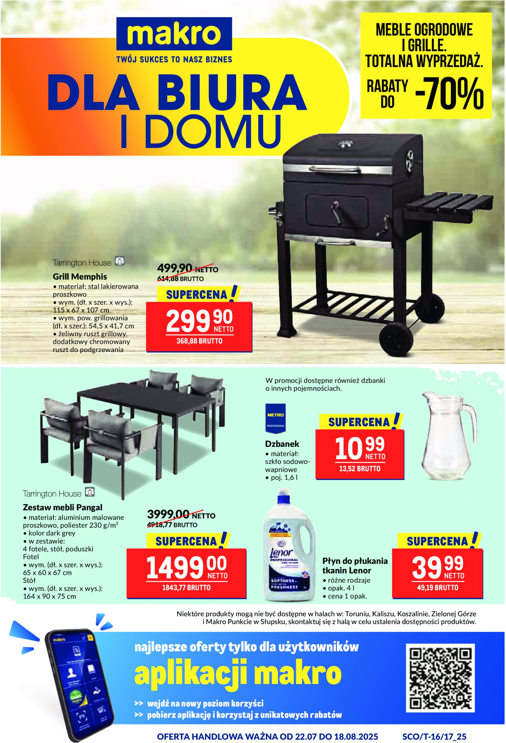makro - Gazetka Makro - Oferta dla biura i domu ważna od 22.07. - 18.08.