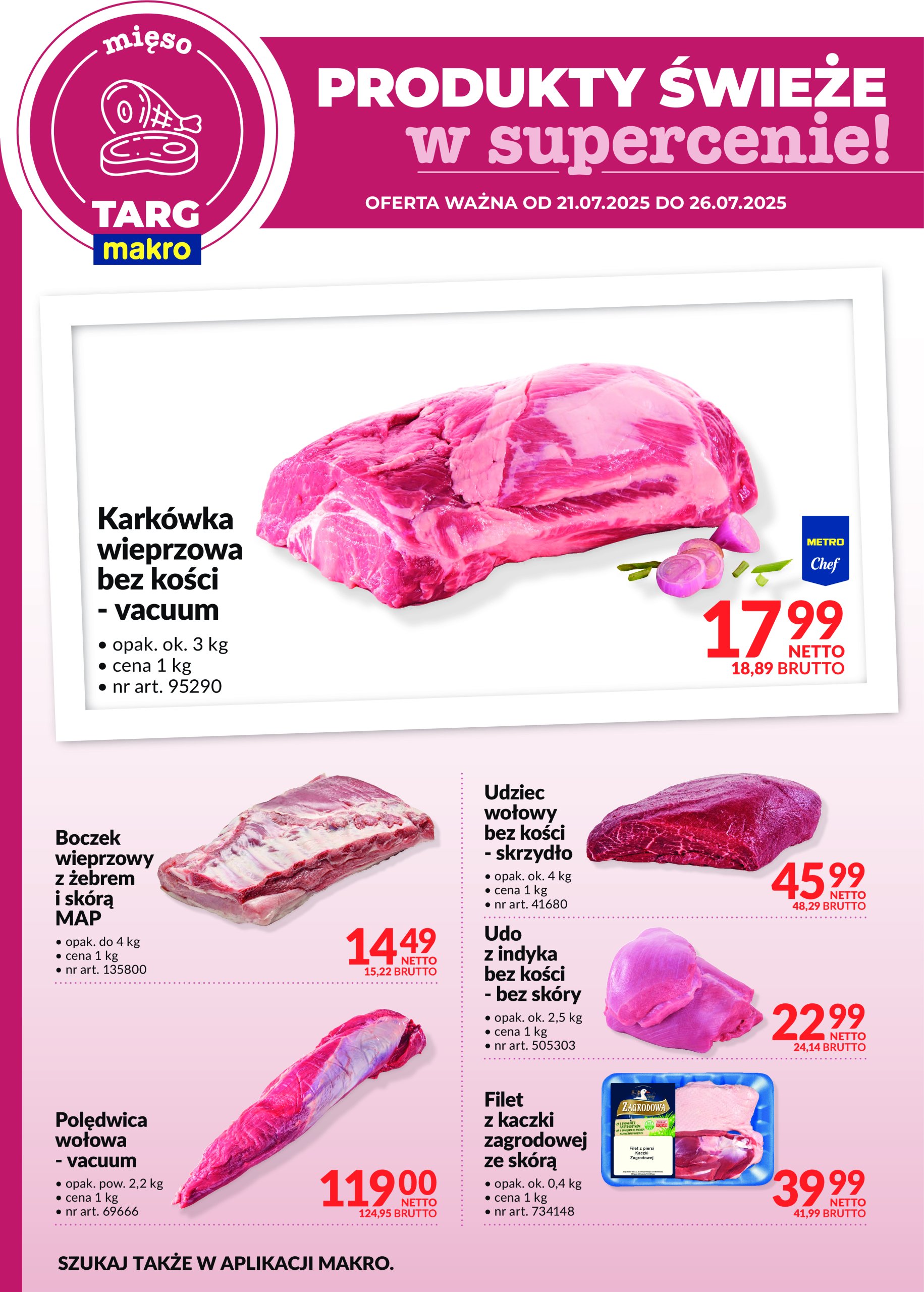 makro - Gazetka Targ MAKRO - Oferta świeża w super cenach! ważna od 21.07. - 26.07. - page: 4