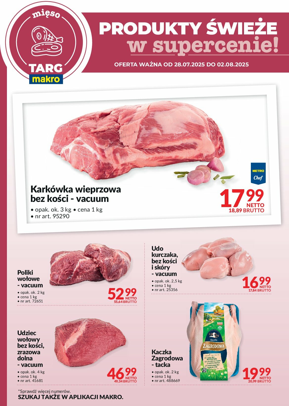makro - Gazetka Targ MAKRO - oferta świeża w super cenach - ważna od 28.07. do 02.08. - page: 4