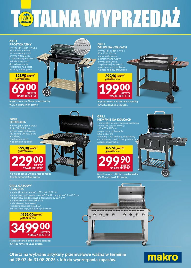 makro - Gazetka Makro - Totalna Wyprzedaż - ważna od 28.07. do 31.08. - page: 3