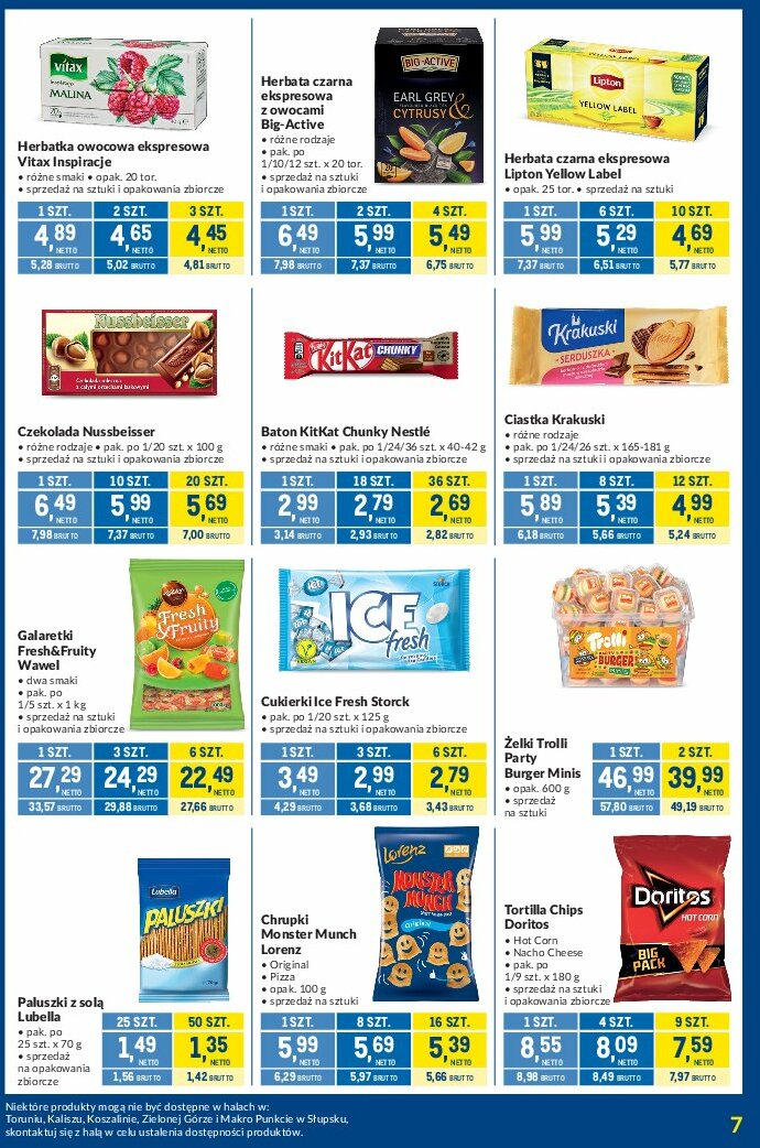 makro - Gazetka Makro - Kupujesz więcej płacisz mniej - ważna od 05.08. do 01.09. - page: 7