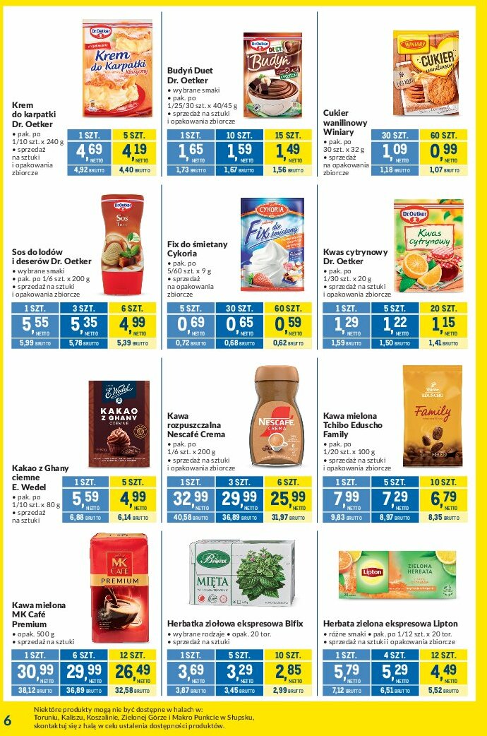 makro - Gazetka Makro - Kupujesz więcej płacisz mniej - ważna od 05.08. do 01.09. - page: 6