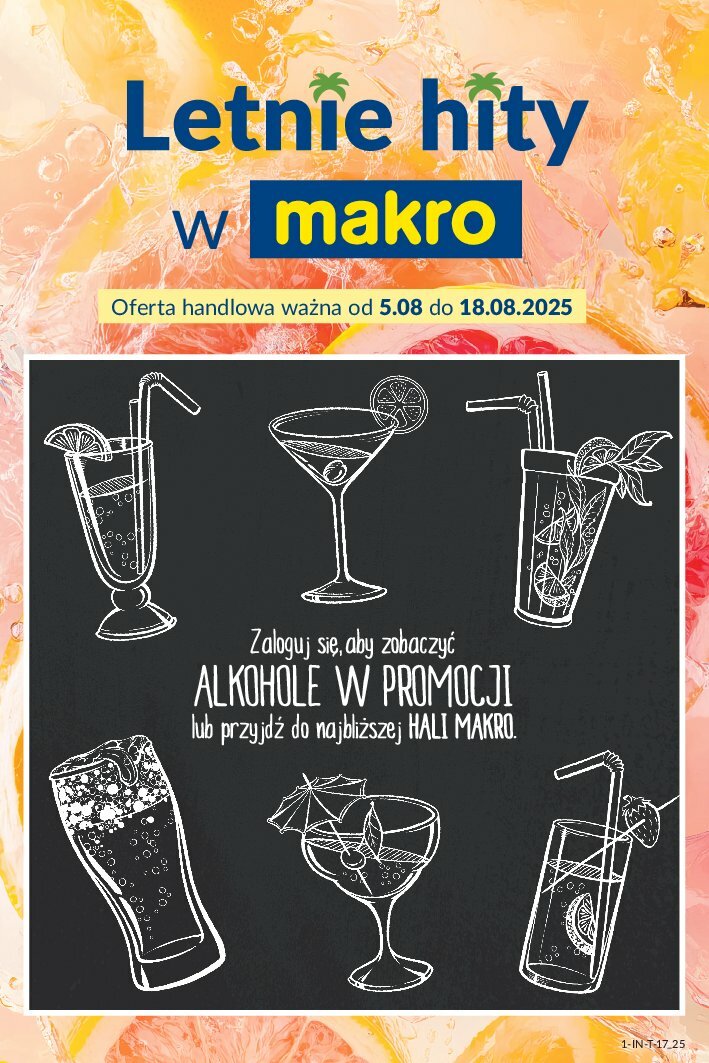 makro - Gazetka Makro - Letnie Hity - ważna od 05.08. do 18.08.