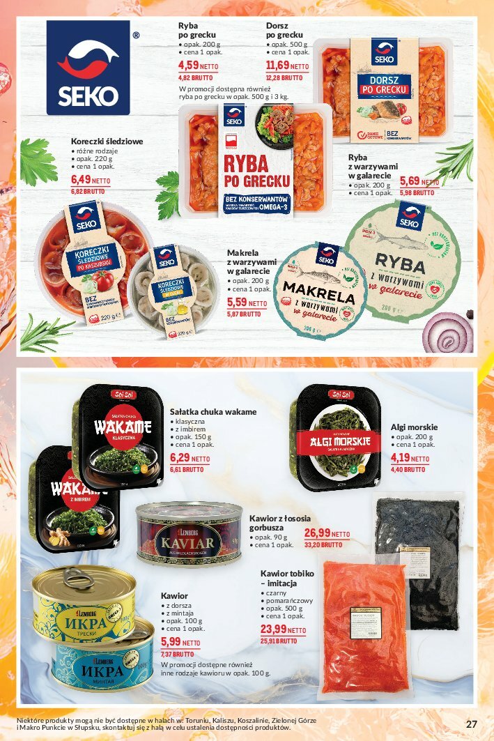 makro - Gazetka Makro - Letnie Hity - ważna od 05.08. do 18.08. - page: 27