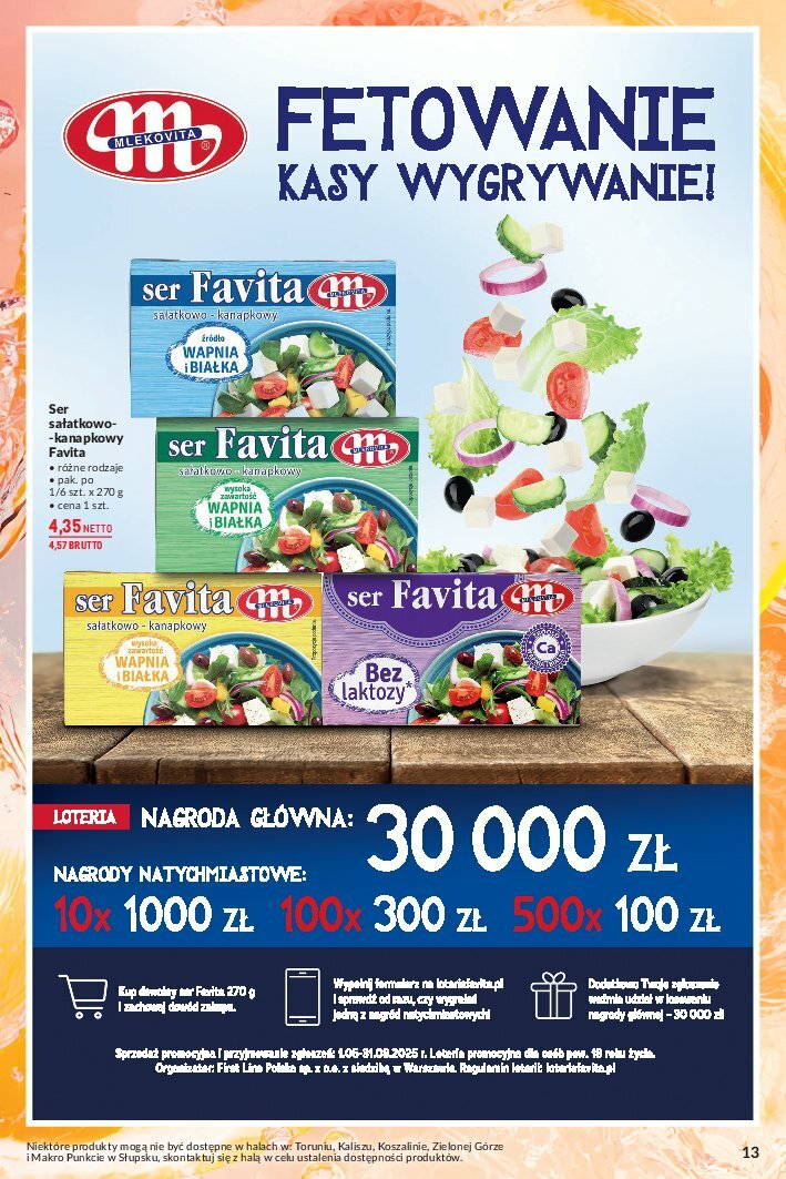 makro - Gazetka Makro - Letnie Hity - ważna od 05.08. do 18.08. - page: 13