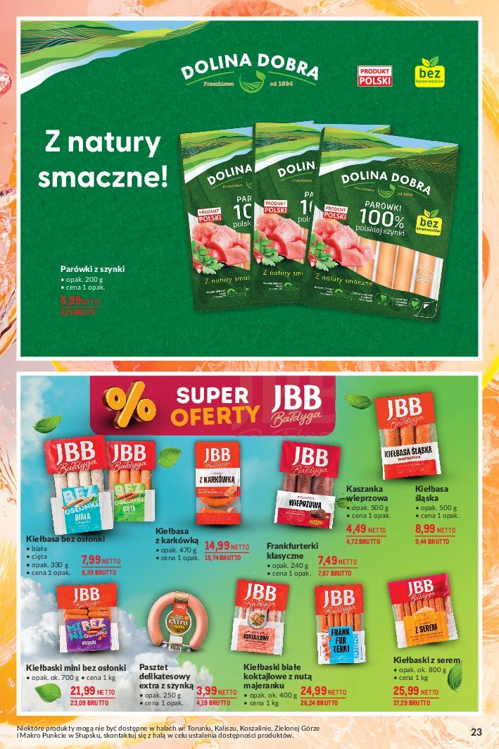makro - Gazetka Makro - Letnie Hity - ważna od 05.08. do 18.08. - page: 23