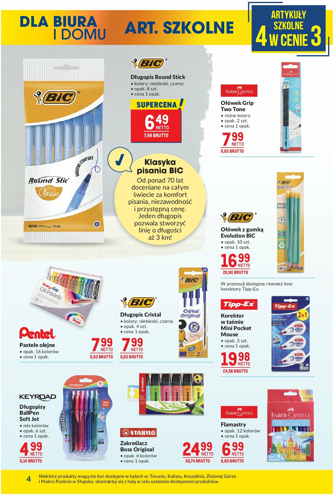 makro - Gazetka Makro - Oferta dla biura i domu - ważna od 19.08. do 15.09. - page: 4
