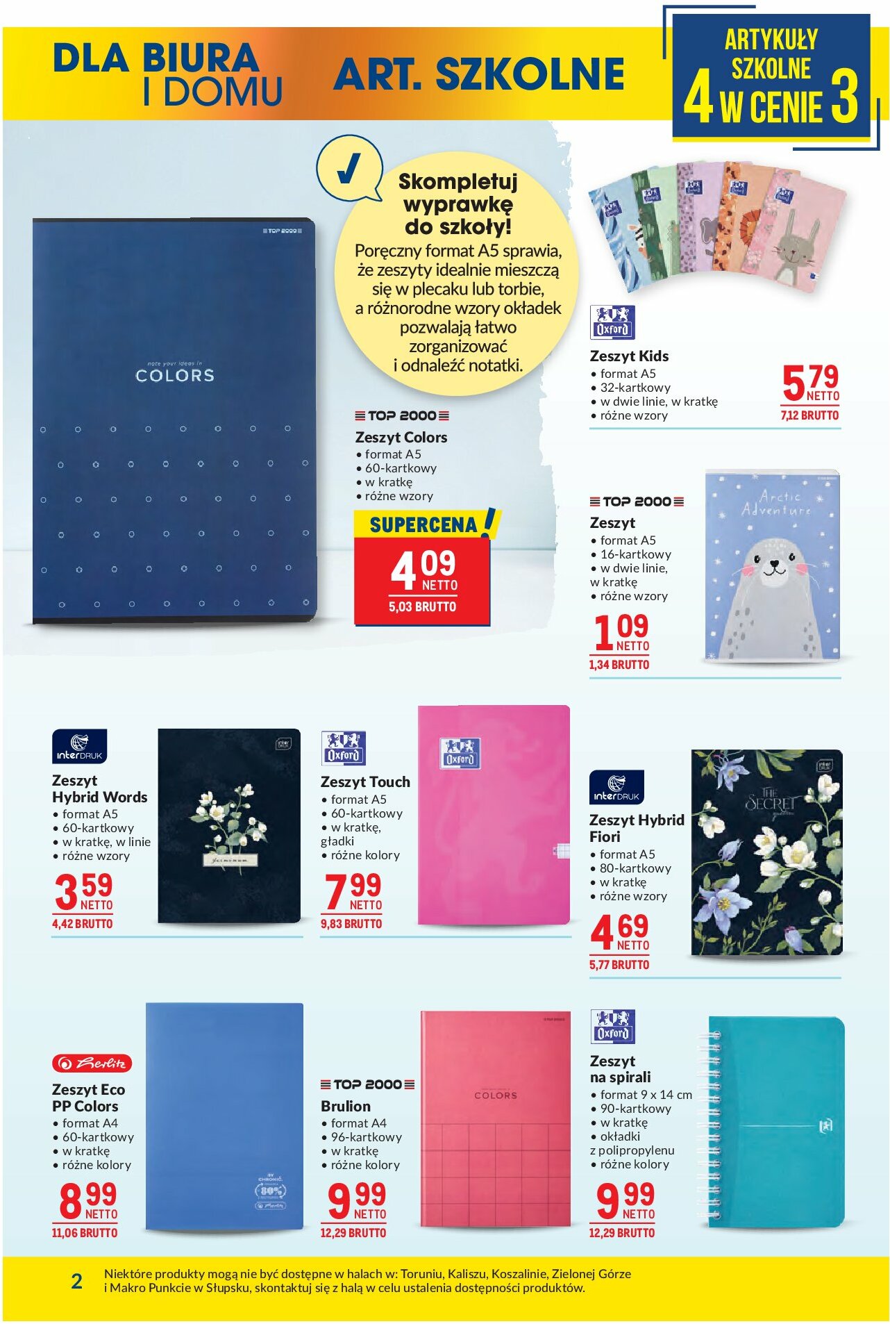makro - Gazetka Makro - Oferta dla biura i domu - ważna od 19.08. do 15.09. - page: 2