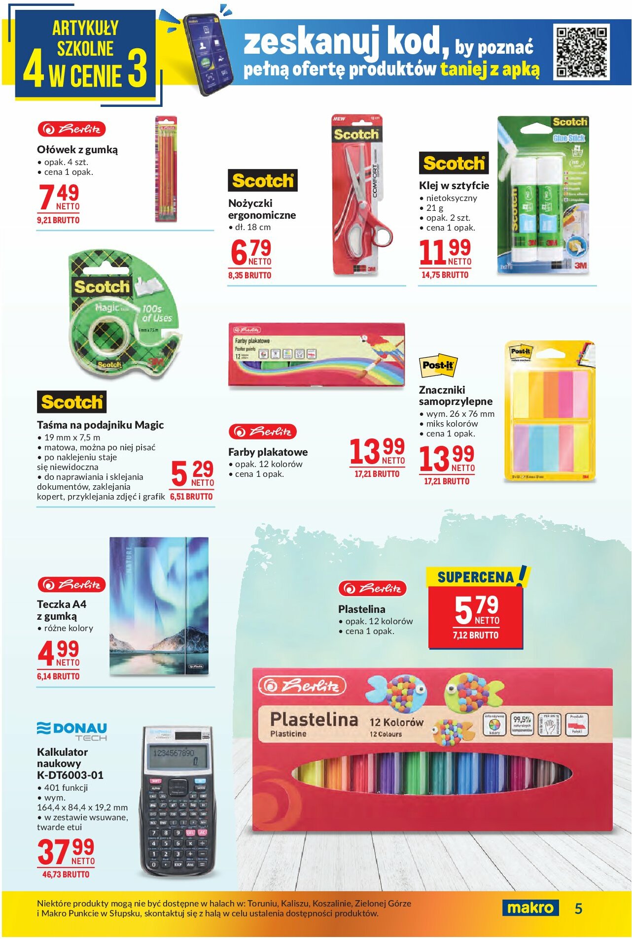 makro - Gazetka Makro - Oferta dla biura i domu - ważna od 19.08. do 15.09. - page: 5